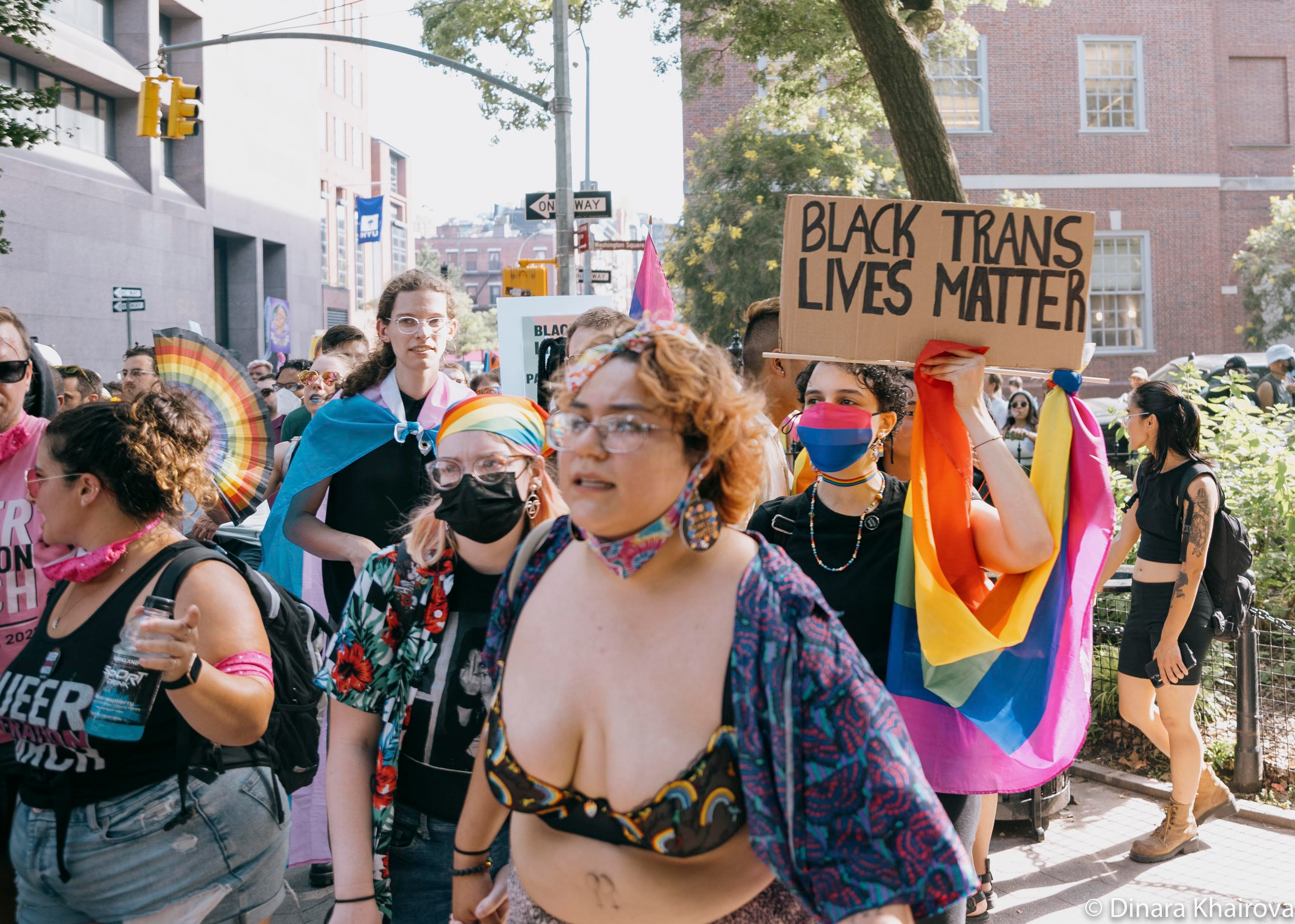 Pride parade day. Dinara Khairova