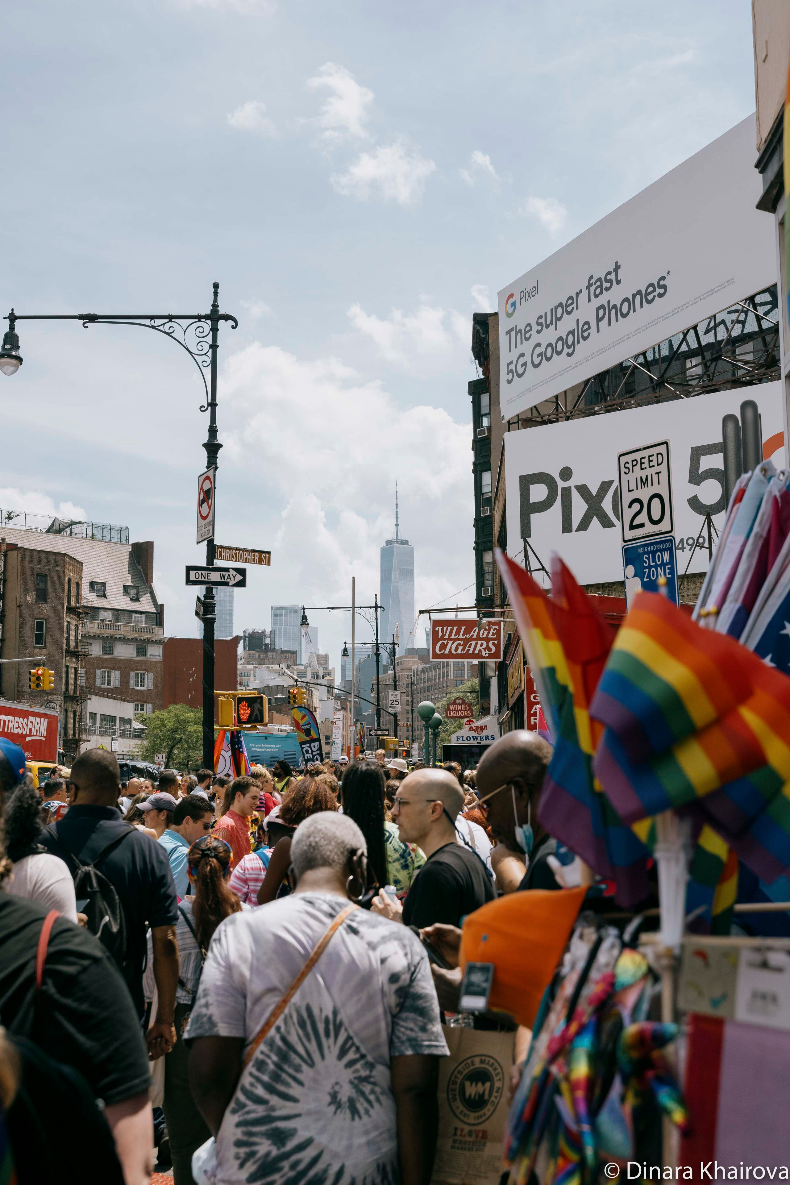 Pride parade day. Dinara Khairova