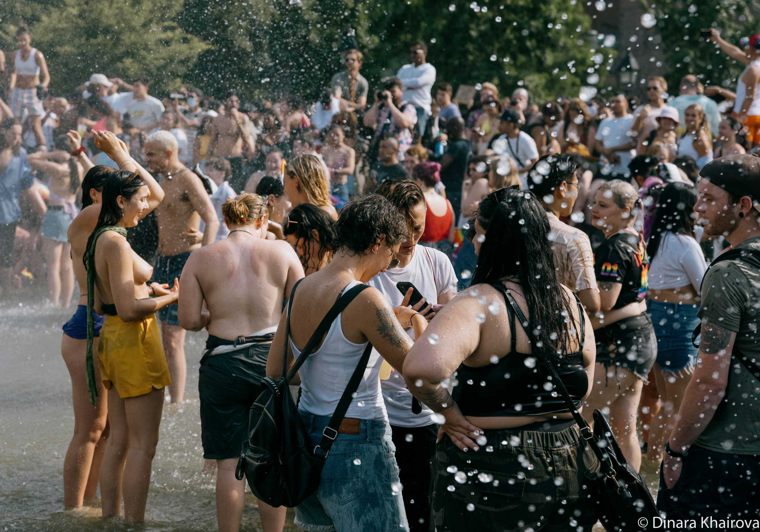 Pride parade day. Dinara Khairova