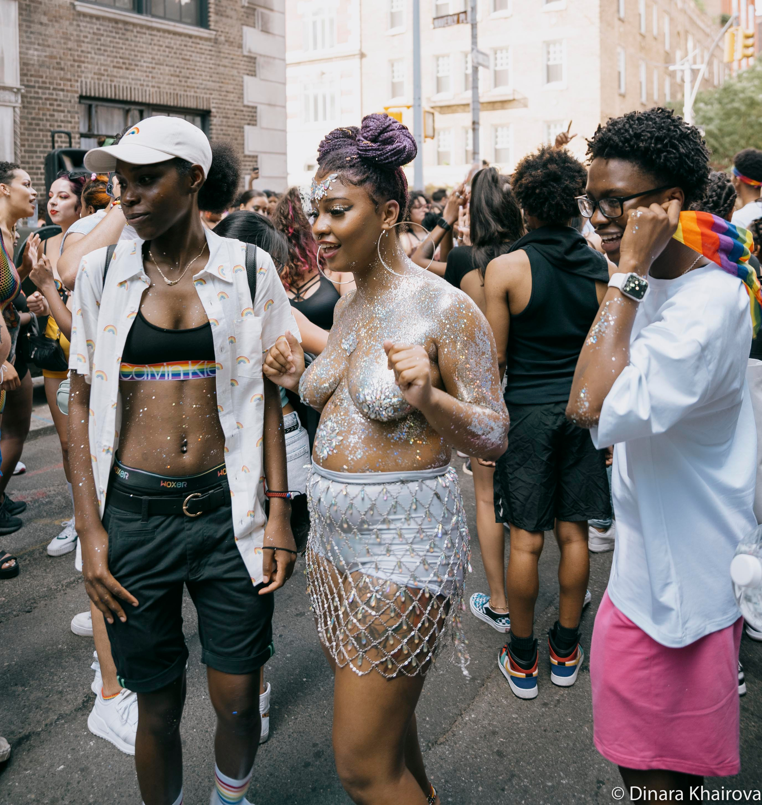 Pride parade day. Dinara Khairova