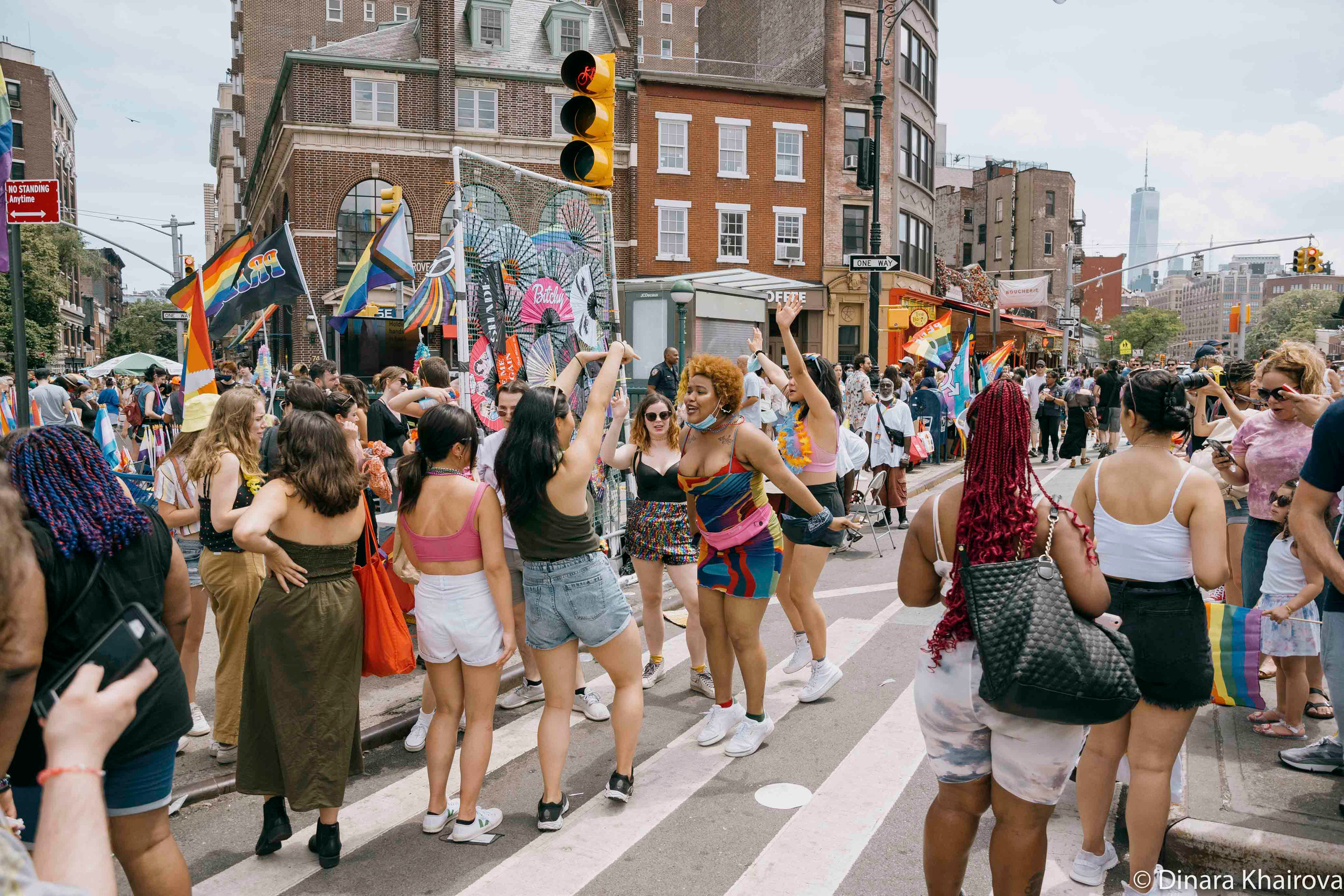 Pride parade day. Dinara Khairova