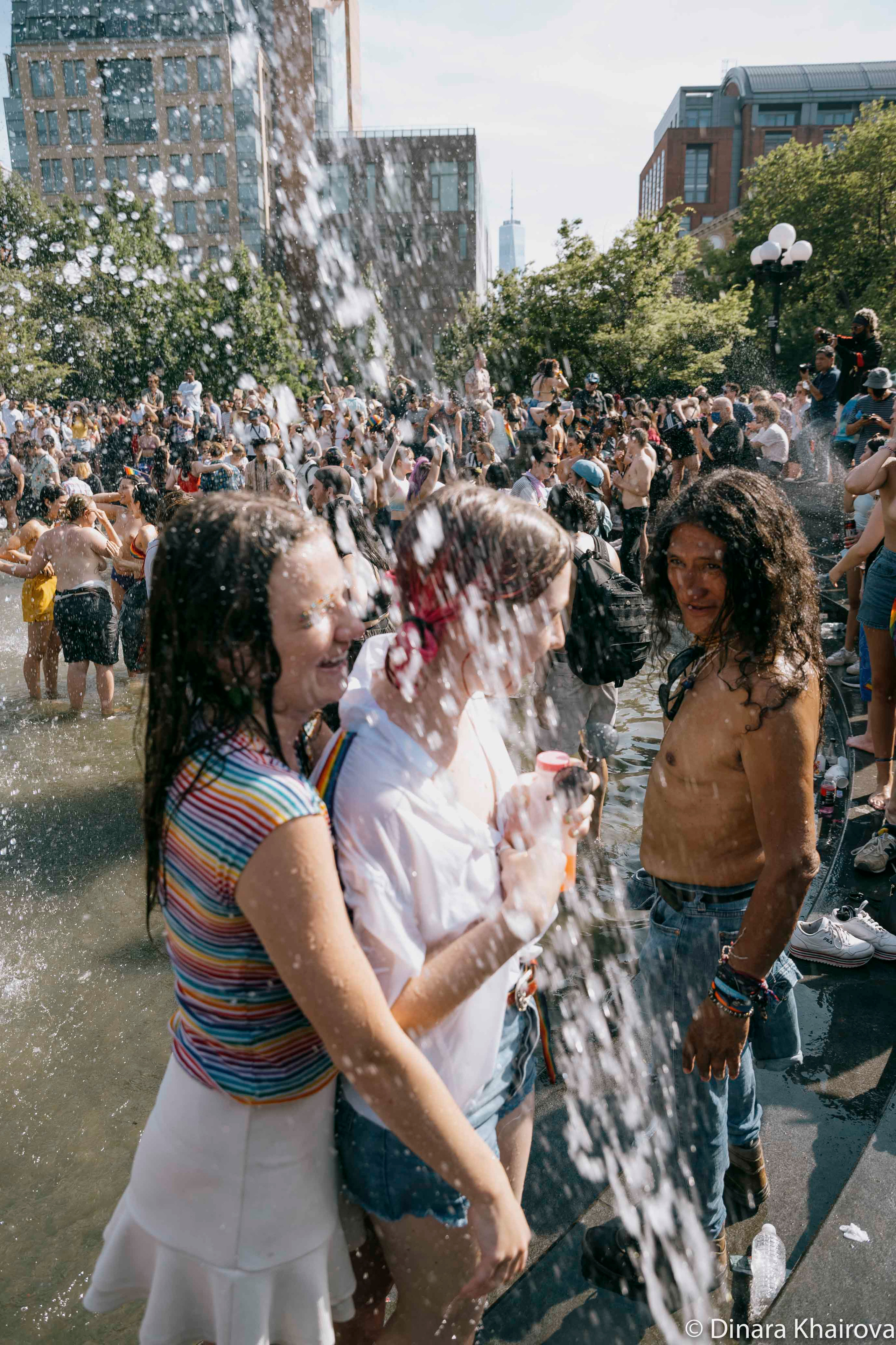 Pride parade day. Dinara Khairova