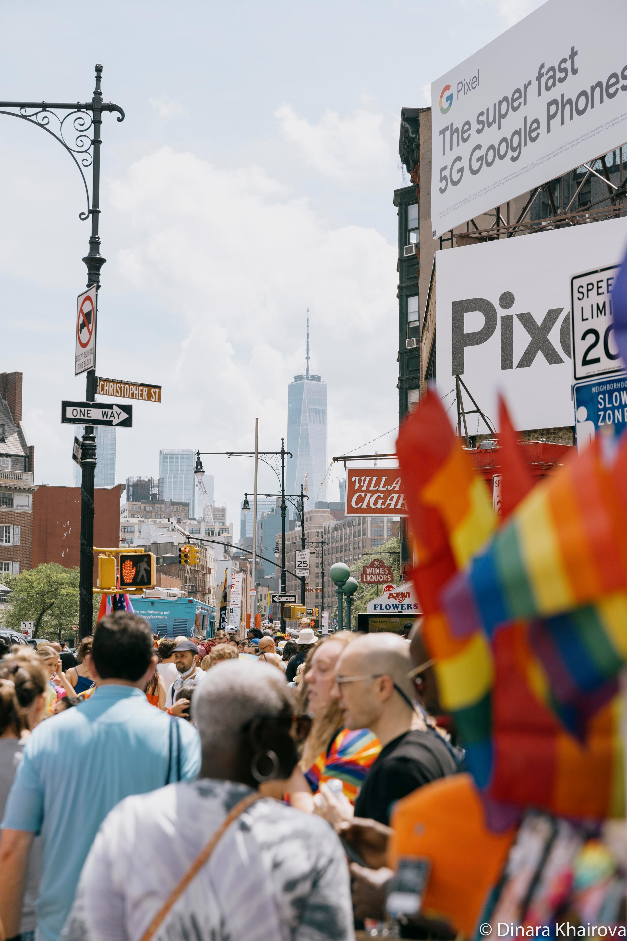 Pride parade day. Dinara Khairova