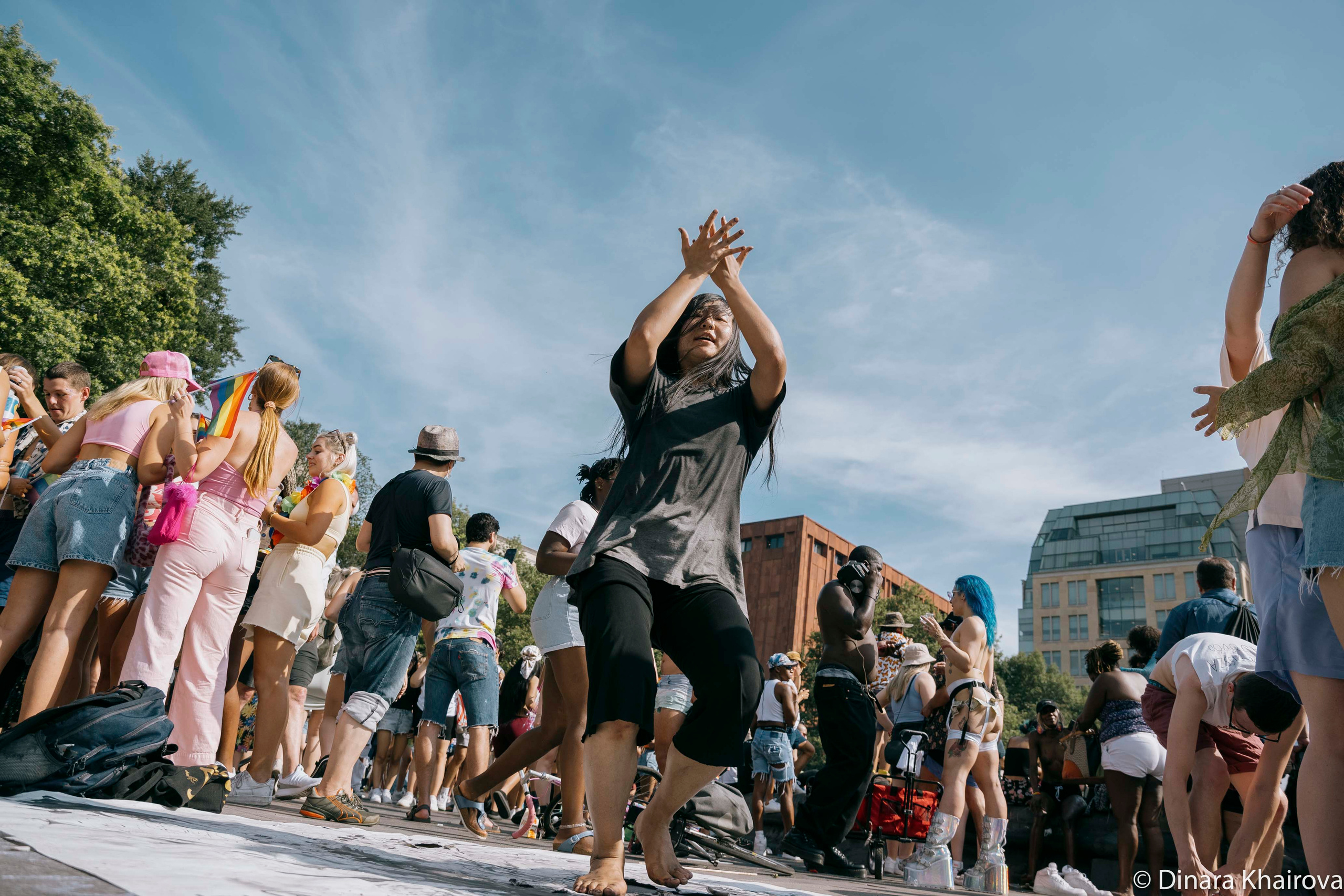 Pride parade day. Dinara Khairova