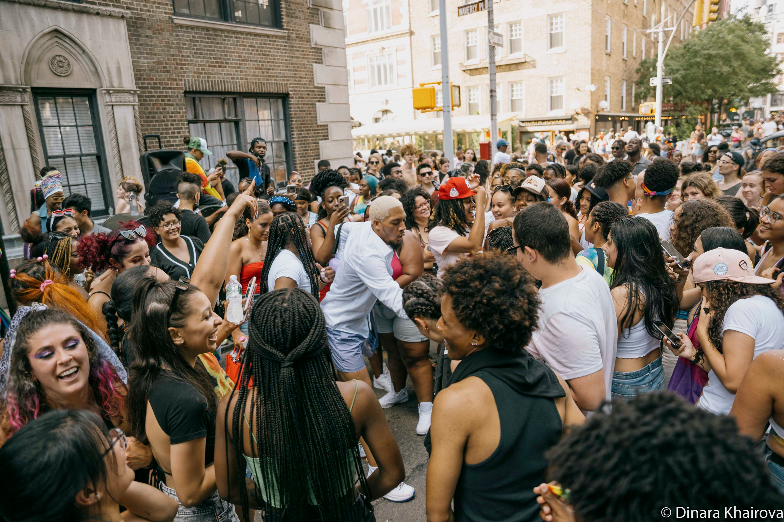 Pride parade day. Dinara Khairova