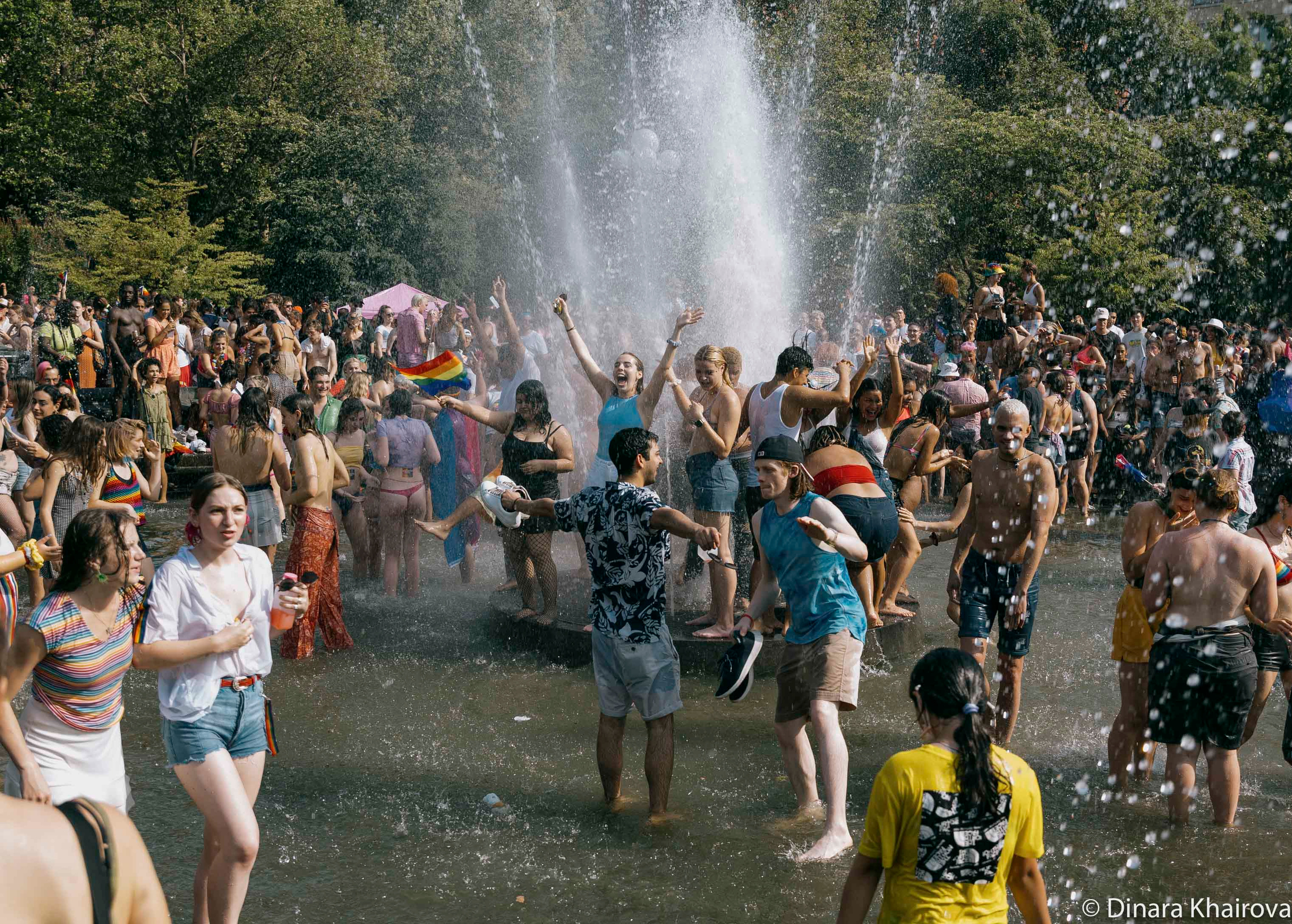 Pride parade day. Dinara Khairova