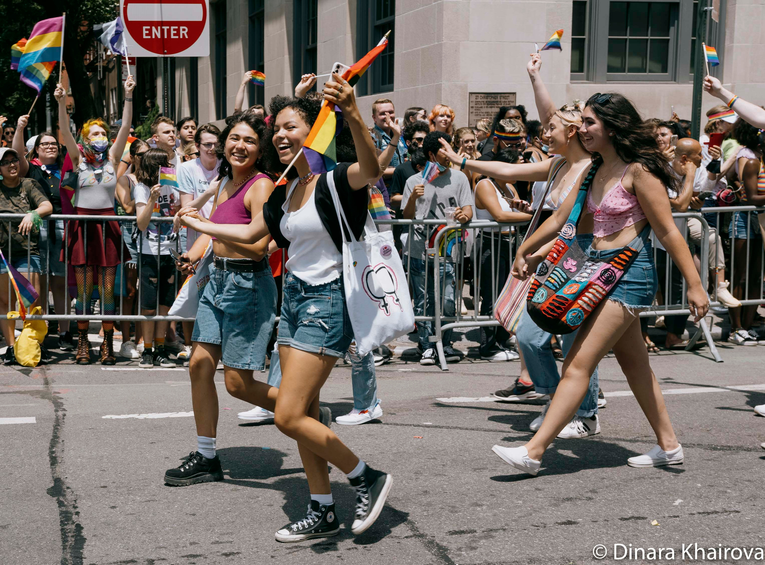 Pride parade day. Dinara Khairova