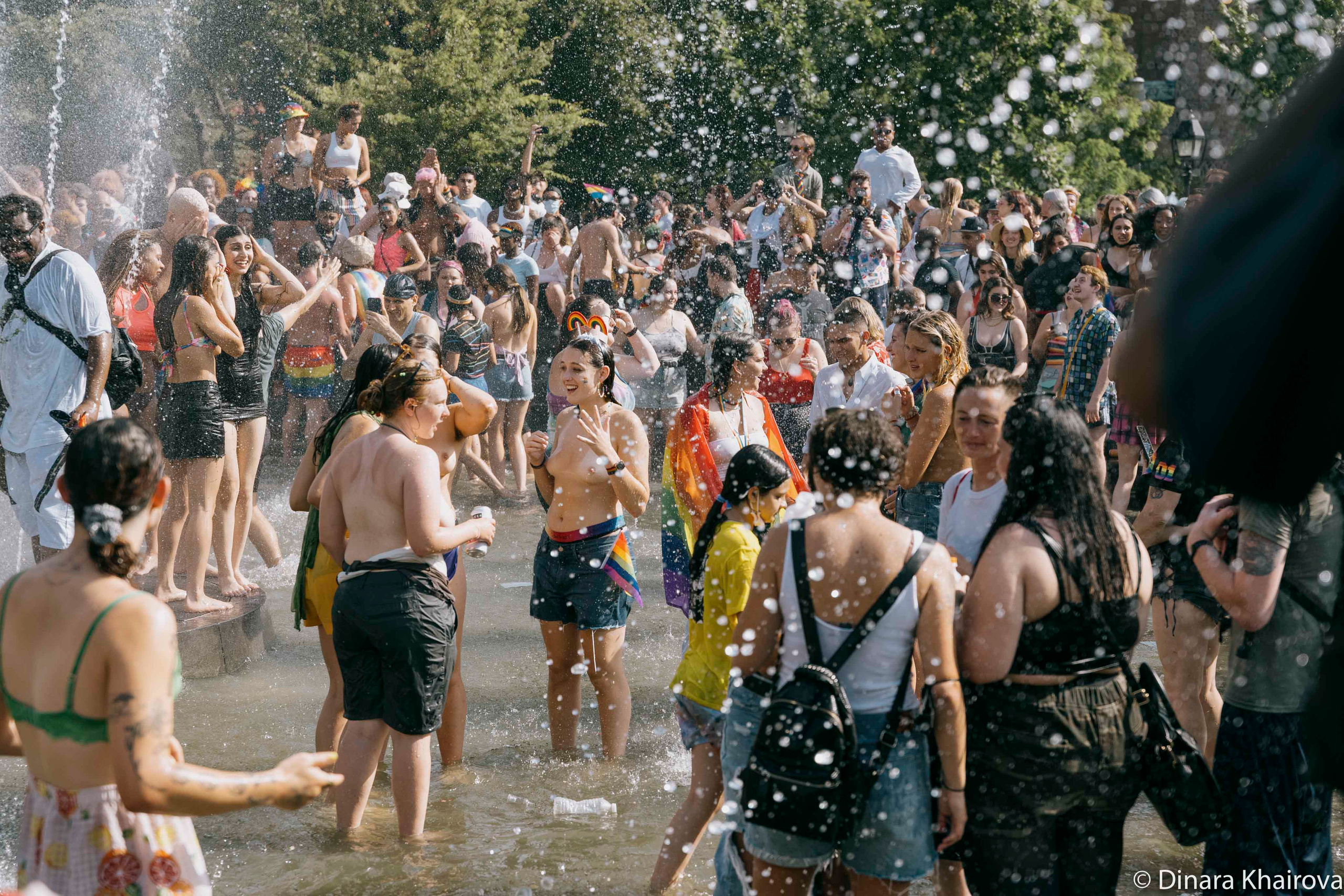 Pride parade day. Dinara Khairova