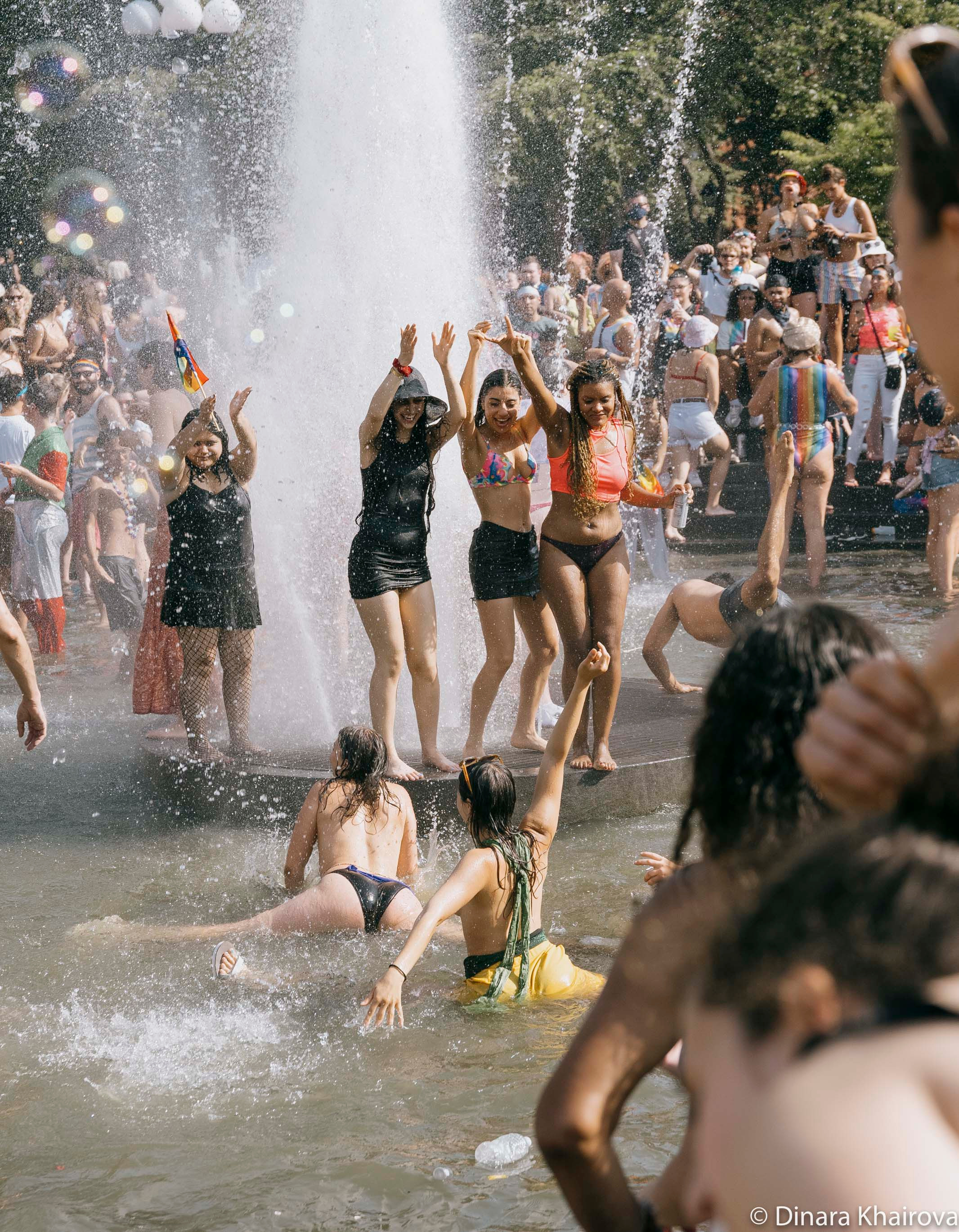 Pride parade day. Dinara Khairova