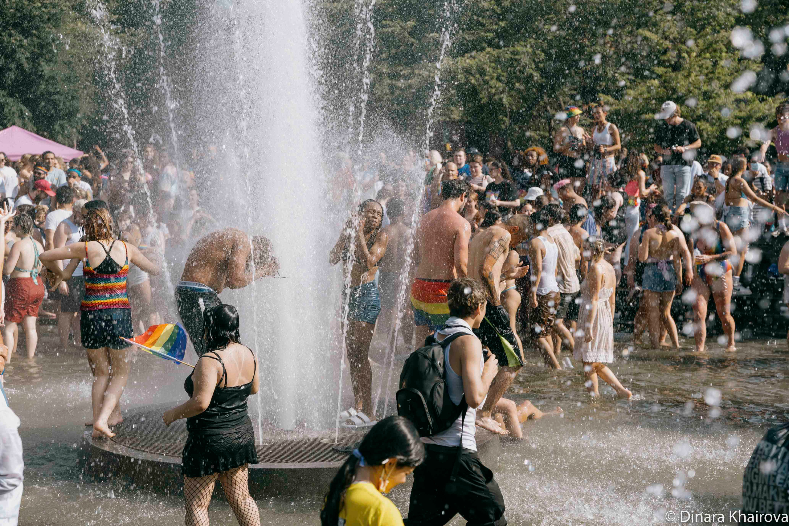 Pride parade day. Dinara Khairova