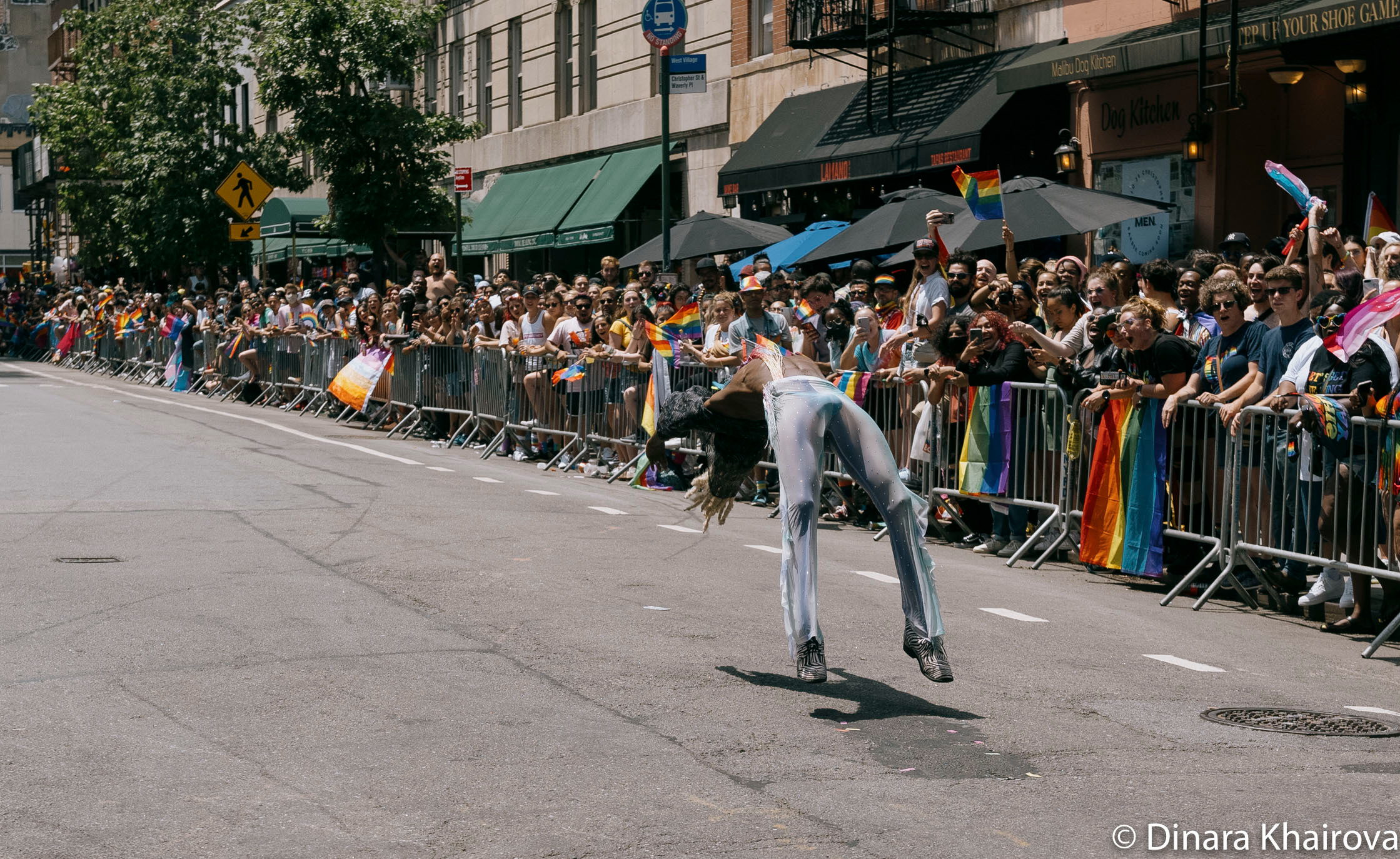 Pride parade day. Dinara Khairova