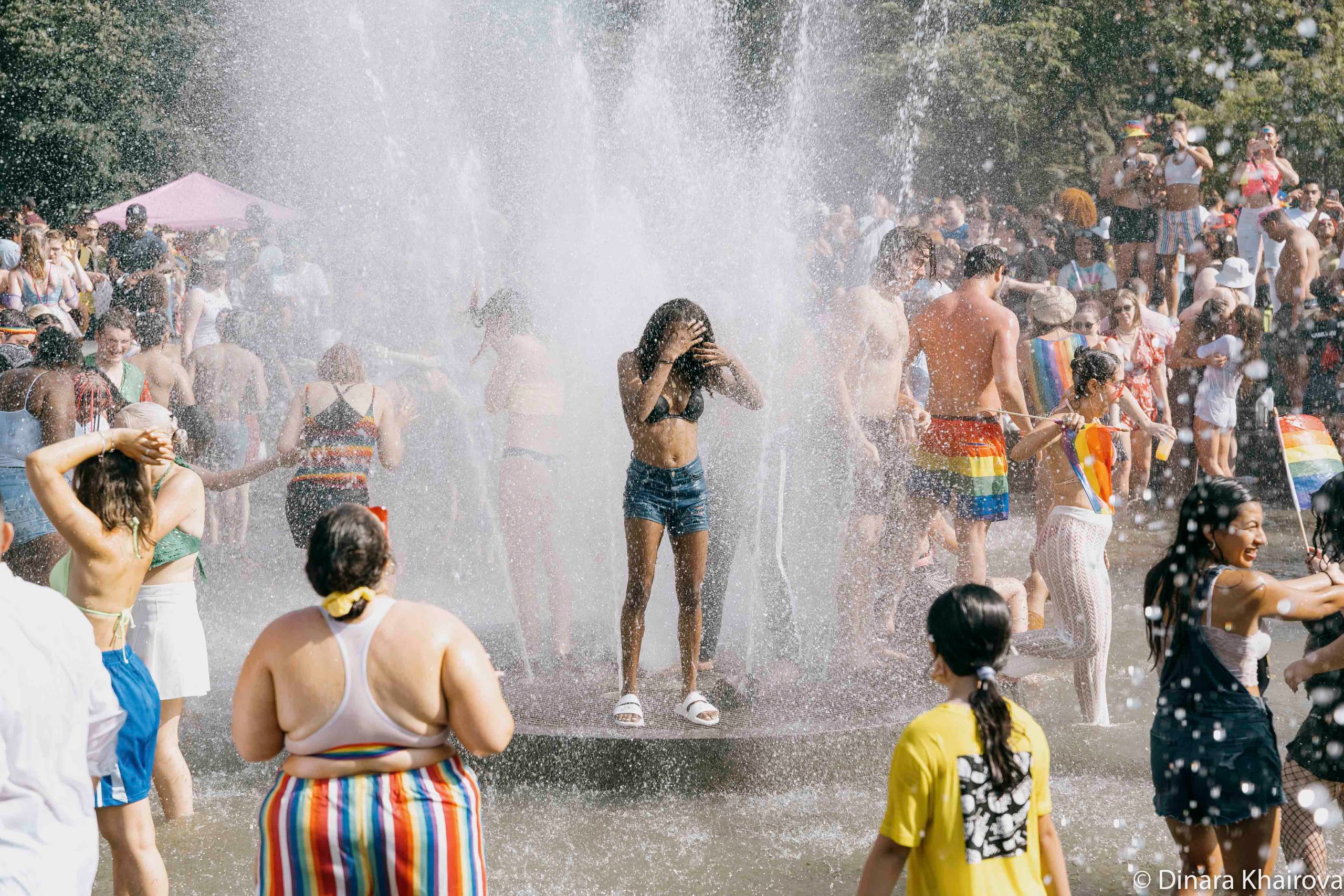 Pride parade day. Dinara Khairova