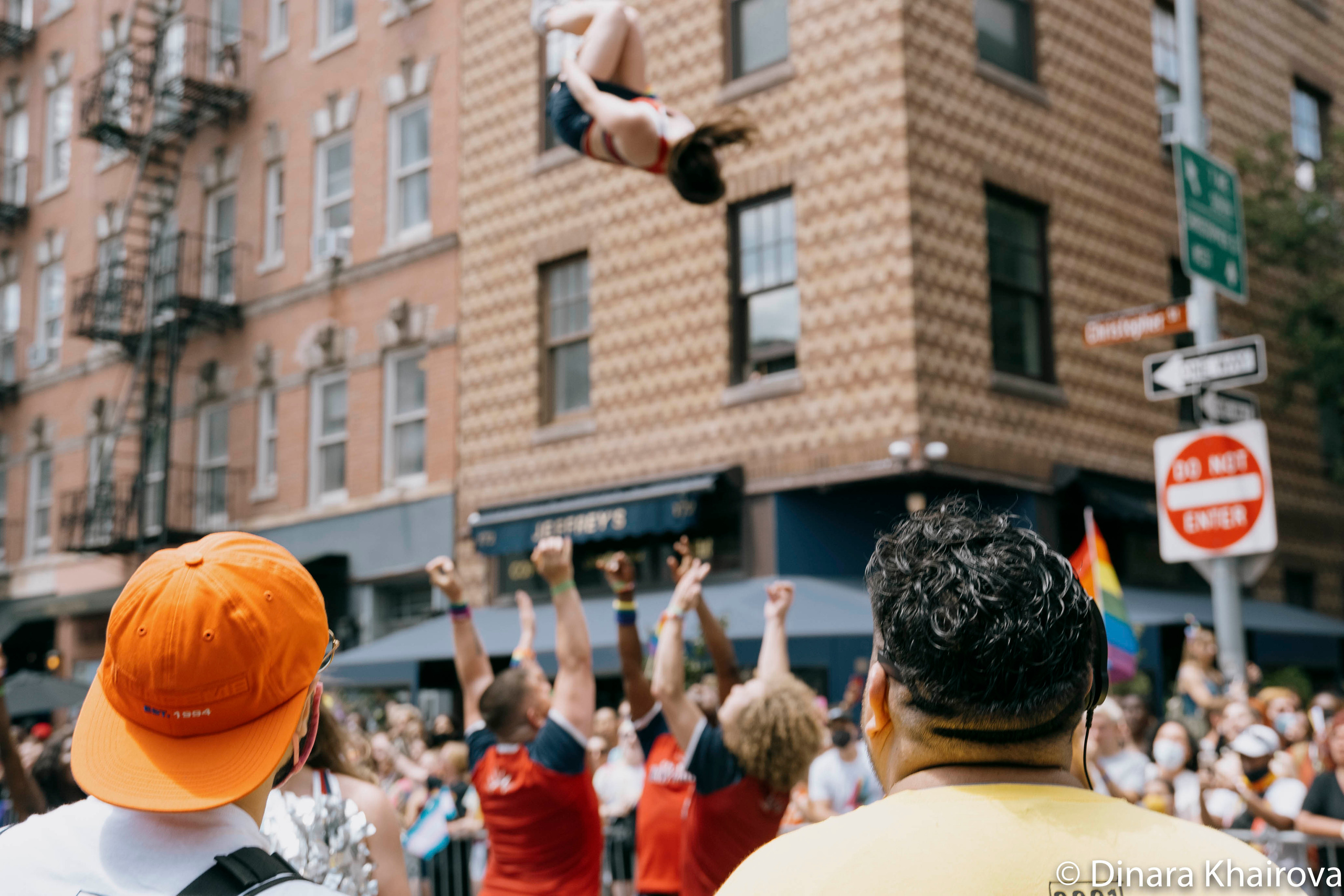 Pride parade day. Dinara Khairova