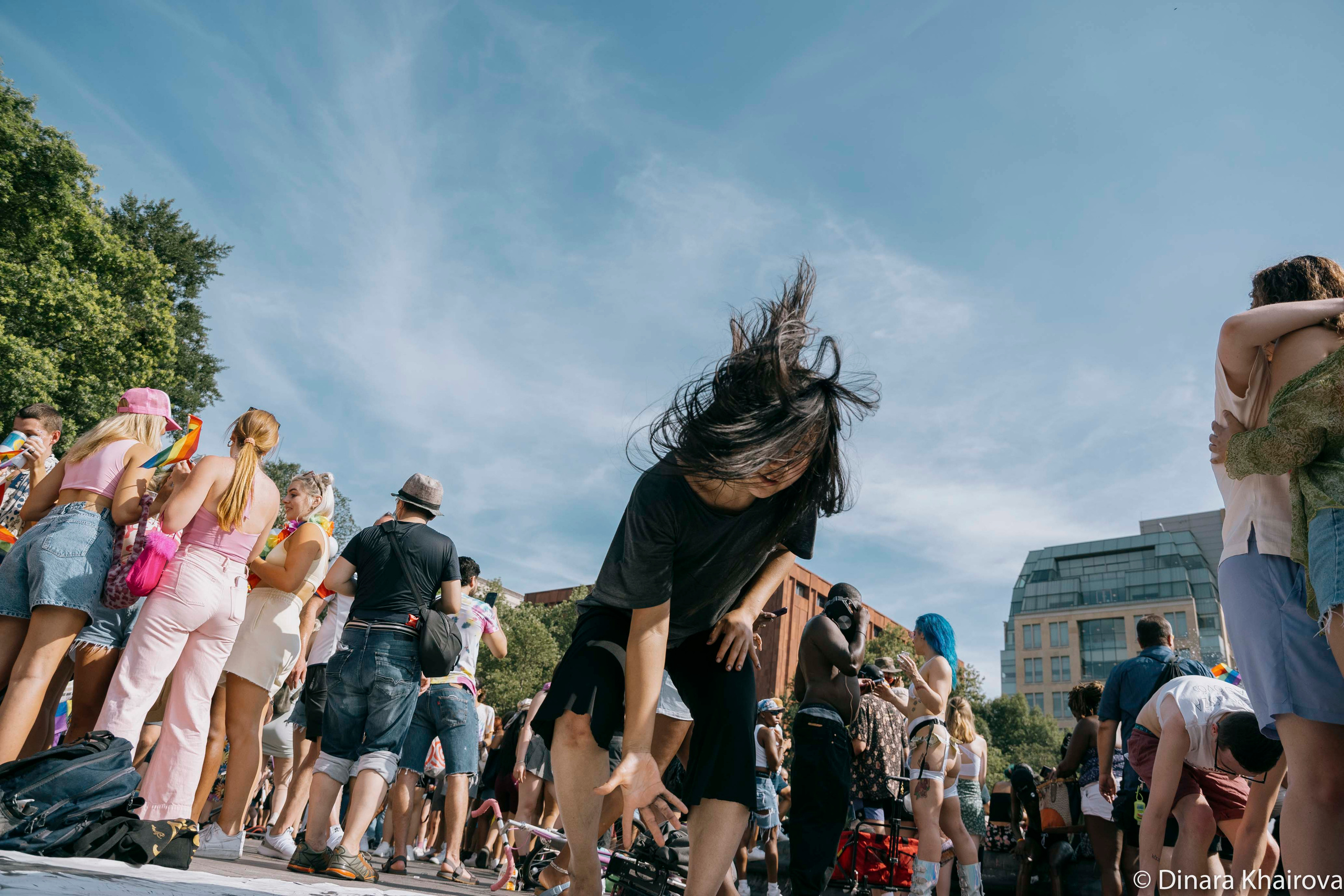 Pride parade day. Dinara Khairova