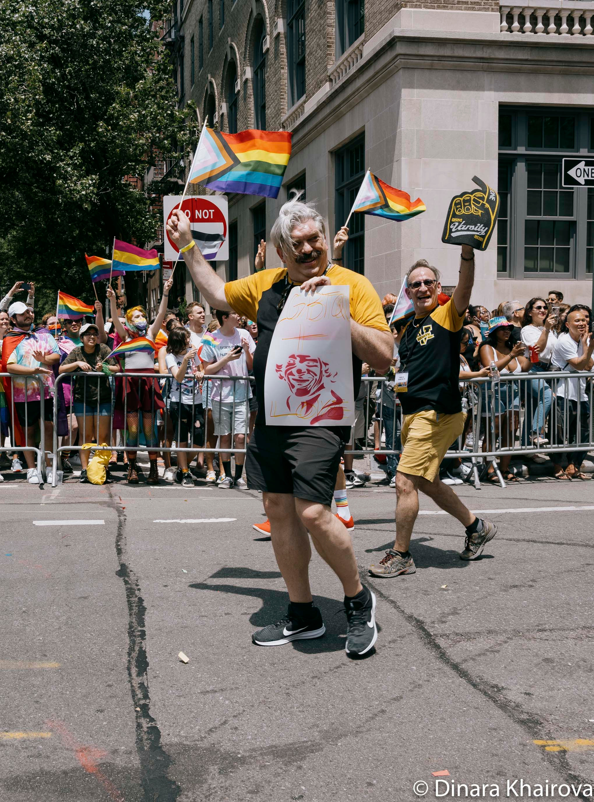 Pride parade day. Dinara Khairova