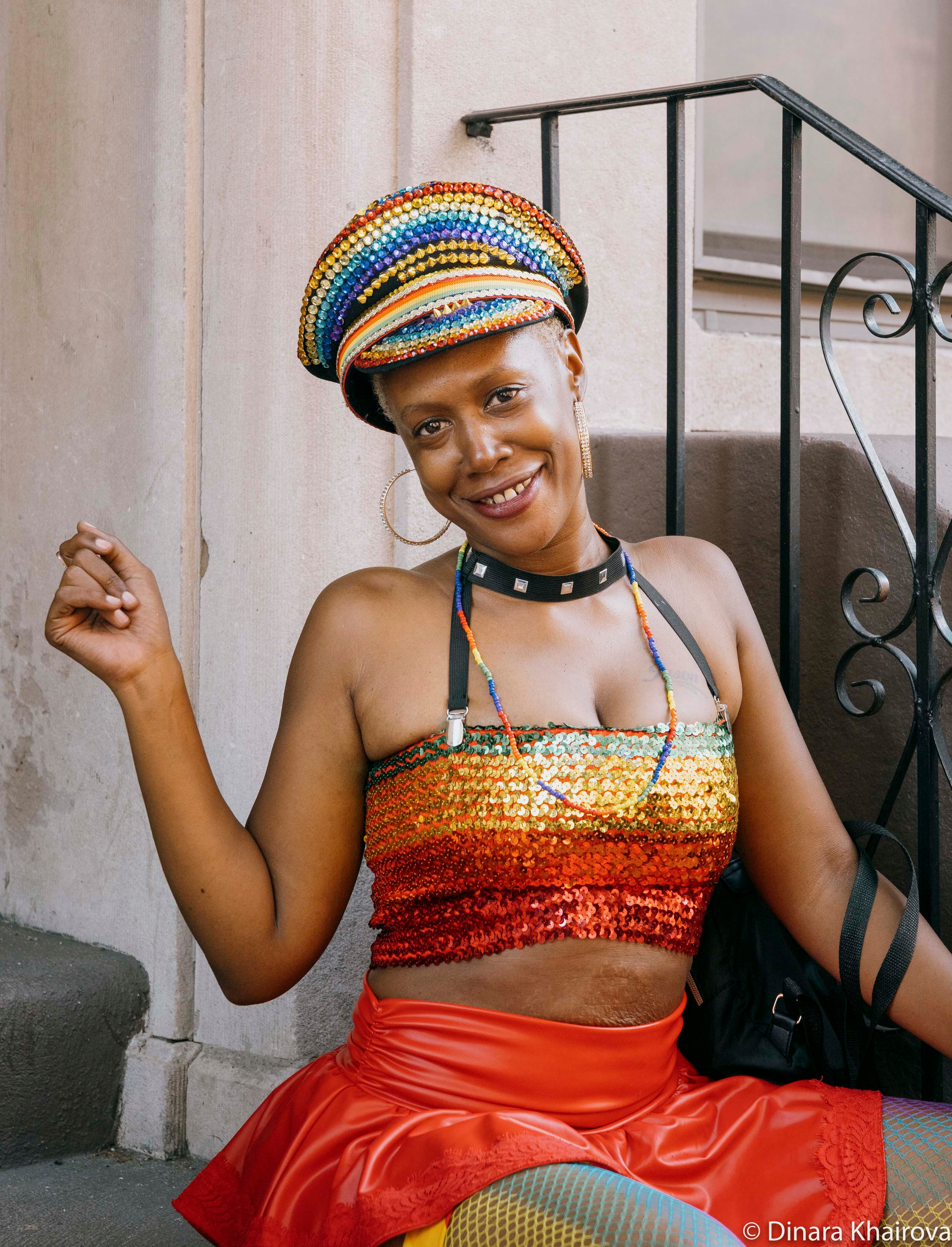 Pride parade day. Dinara Khairova