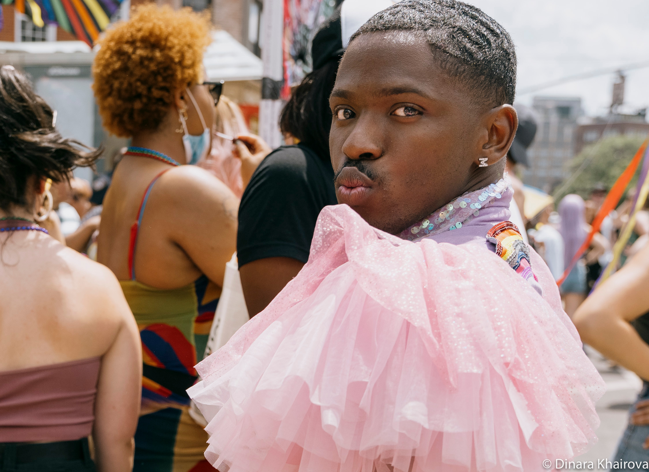 Pride parade day. Dinara Khairova