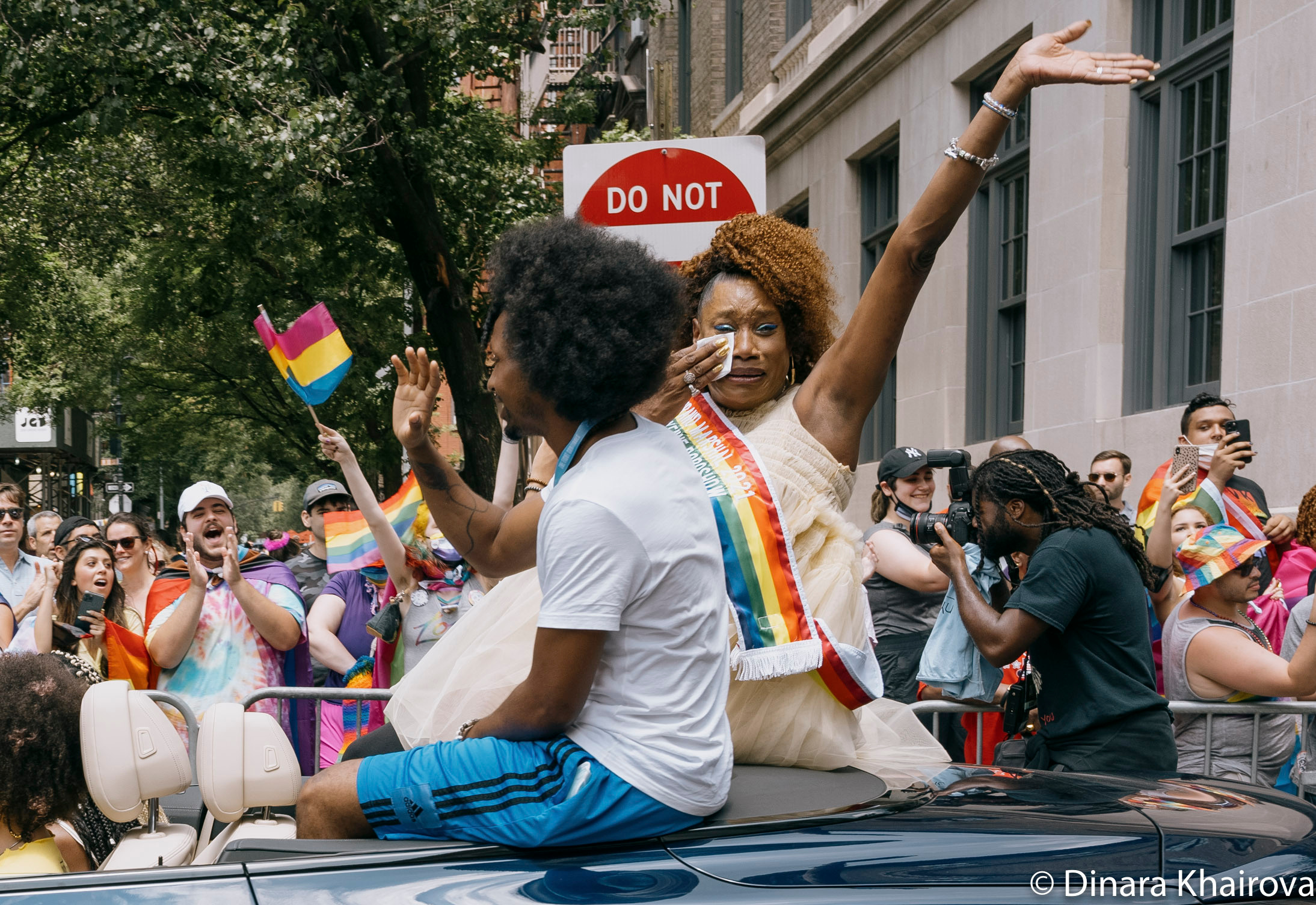 Pride parade day. Dinara Khairova