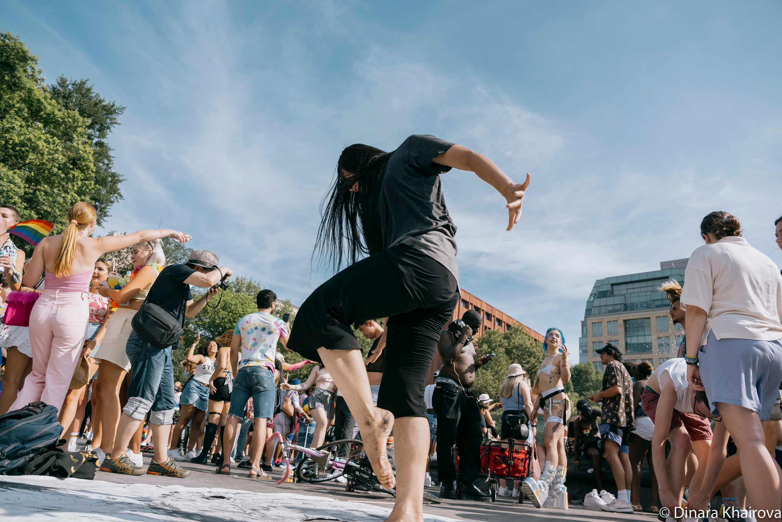 Pride parade day. Dinara Khairova