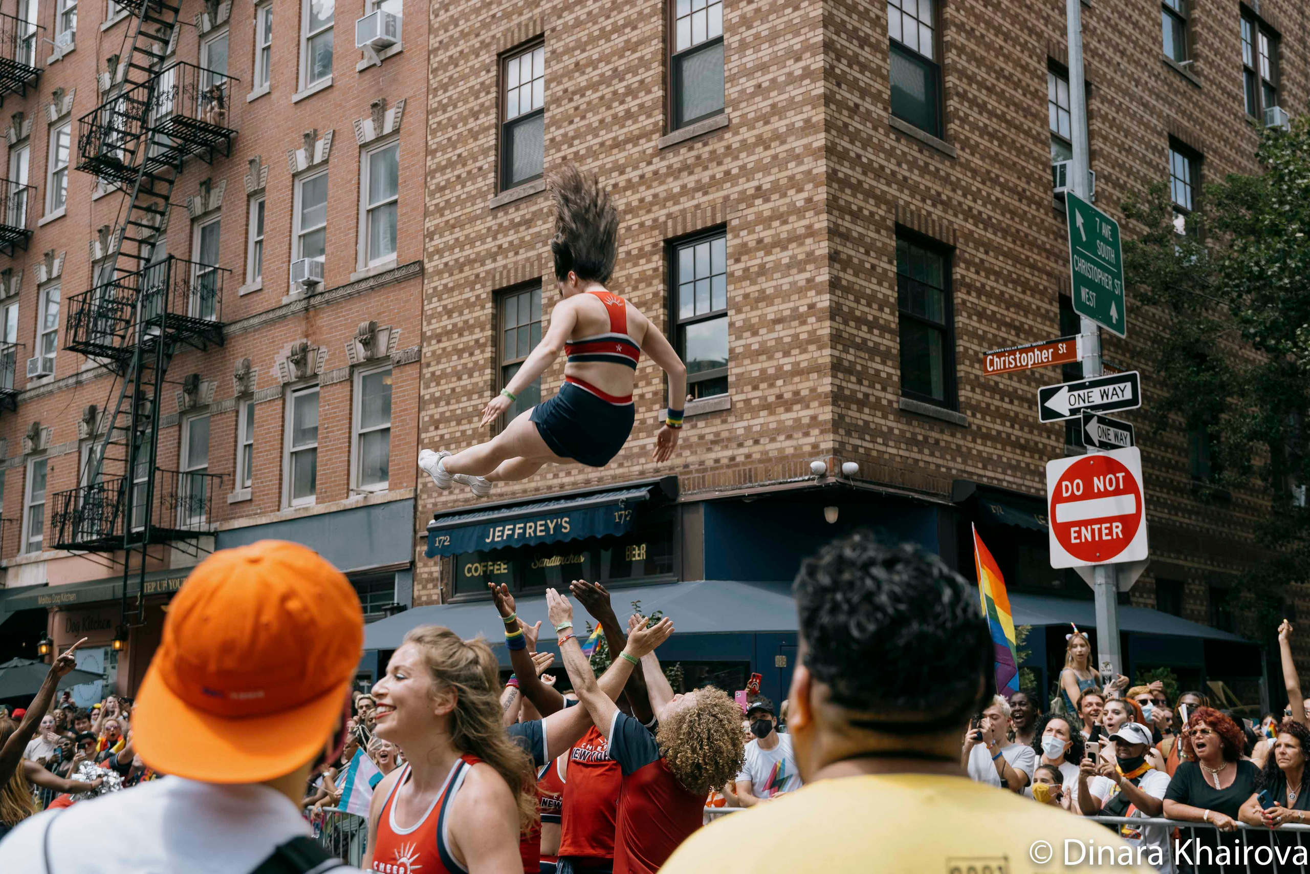 Pride parade day. Dinara Khairova