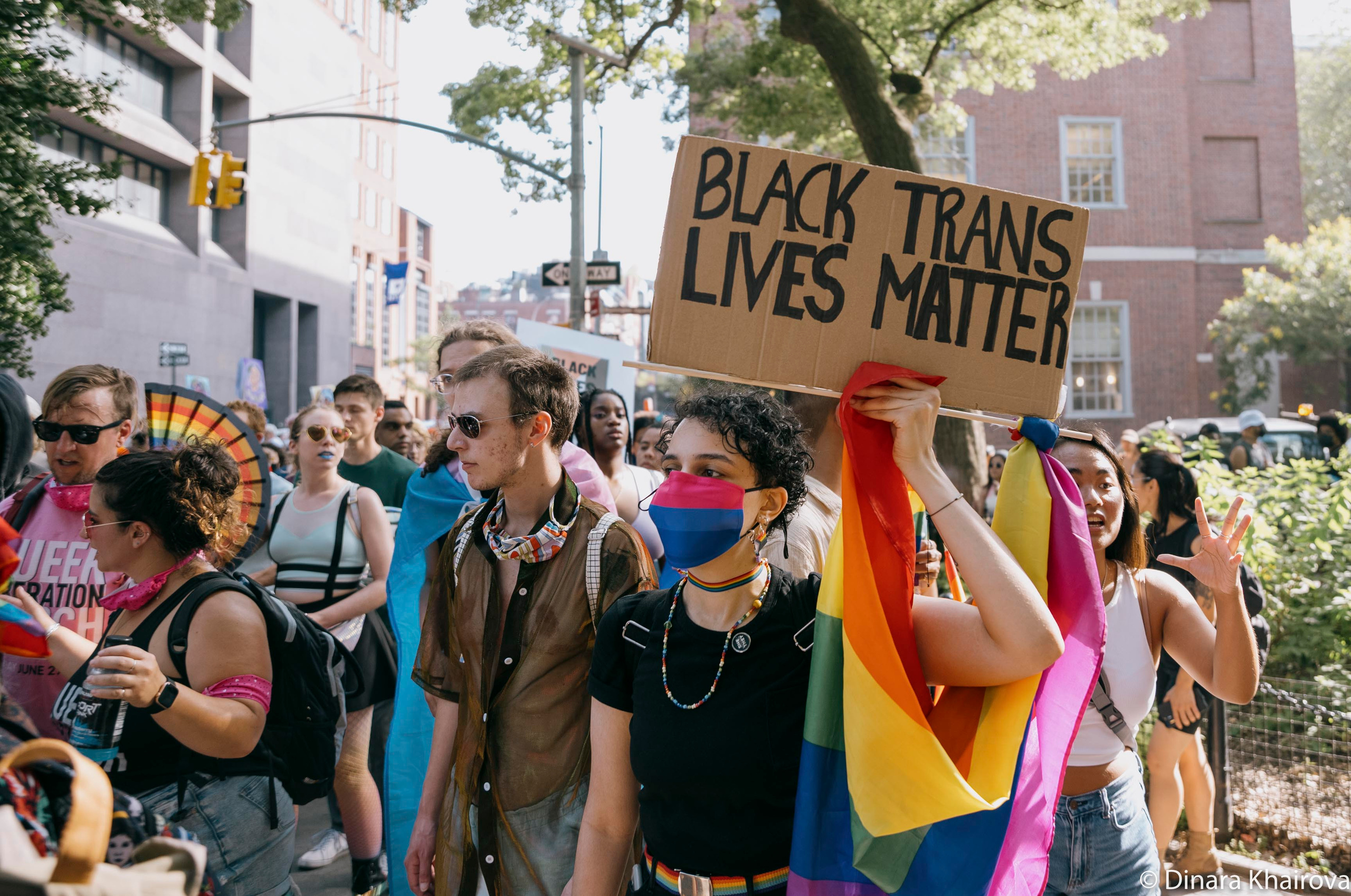 Pride parade day. Dinara Khairova