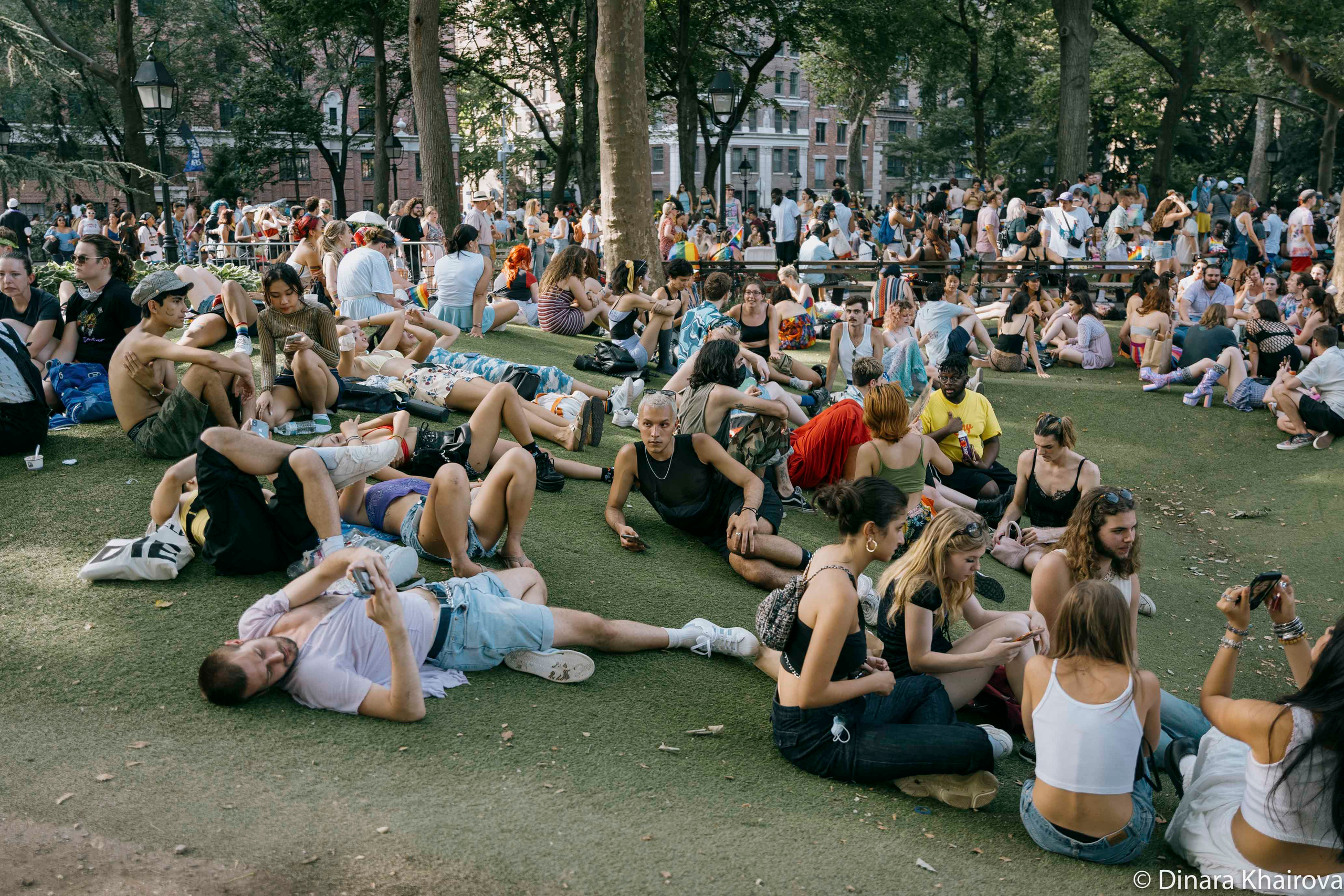 Pride parade day. Dinara Khairova