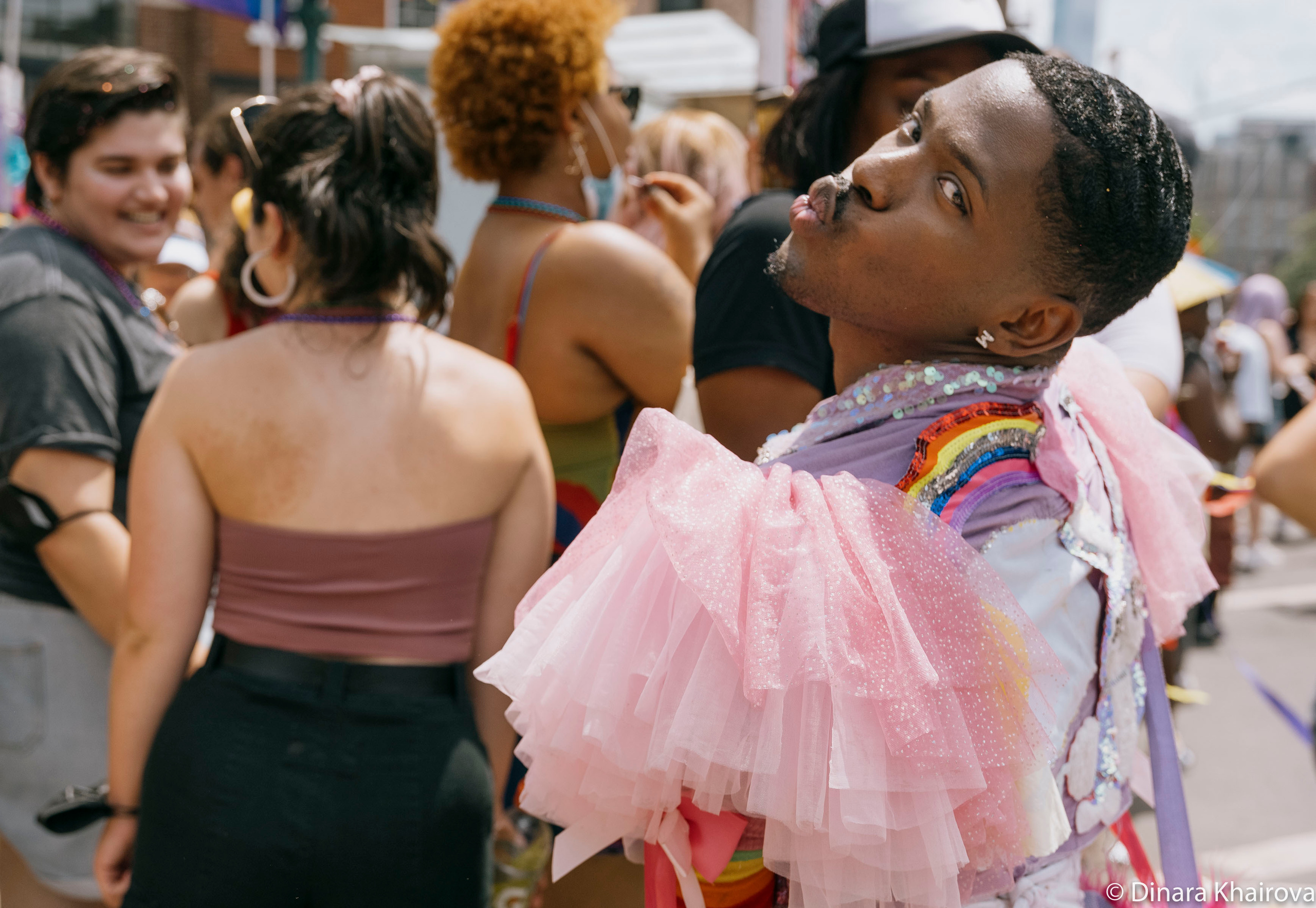 Pride parade day. Dinara Khairova
