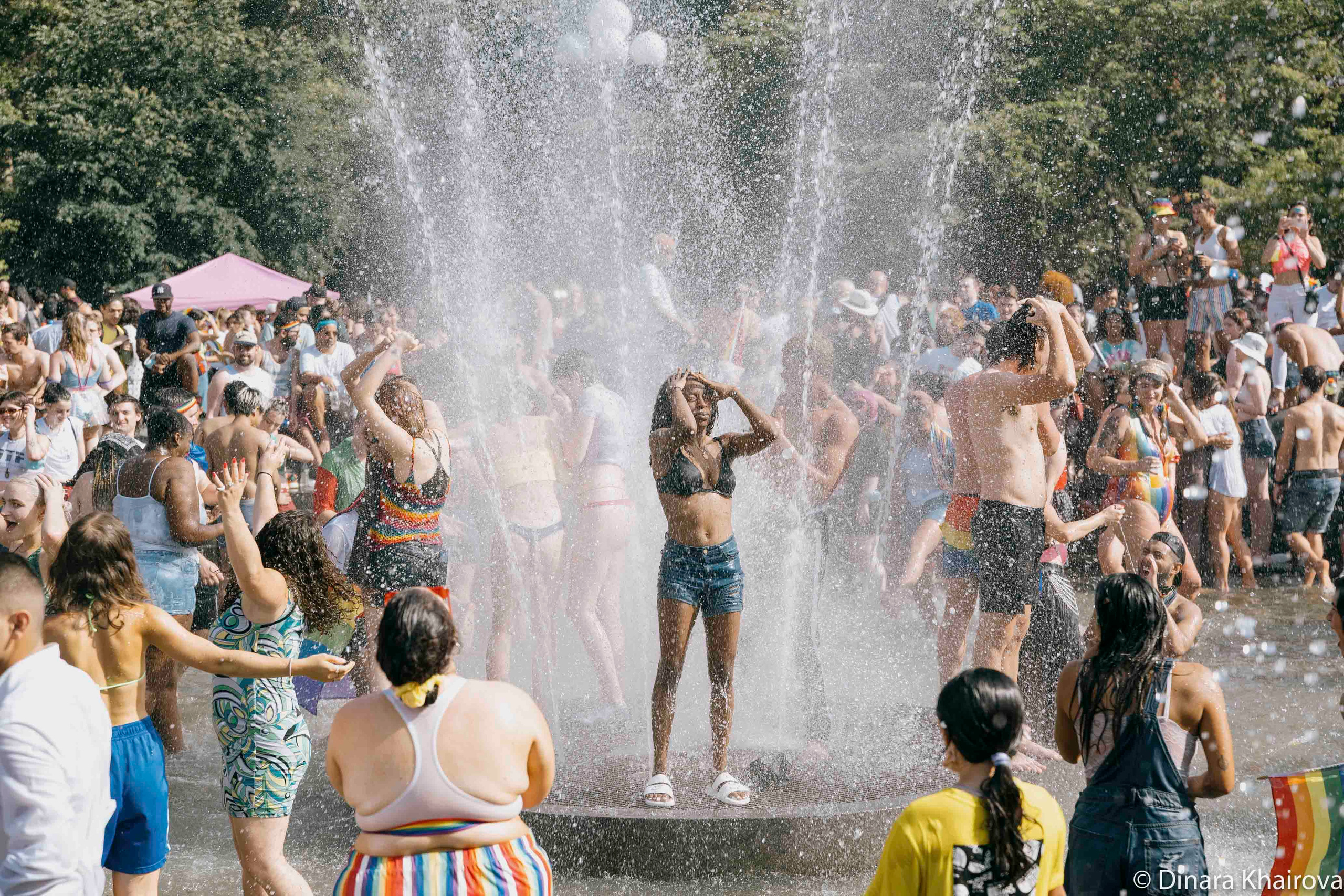 Pride parade day. Dinara Khairova