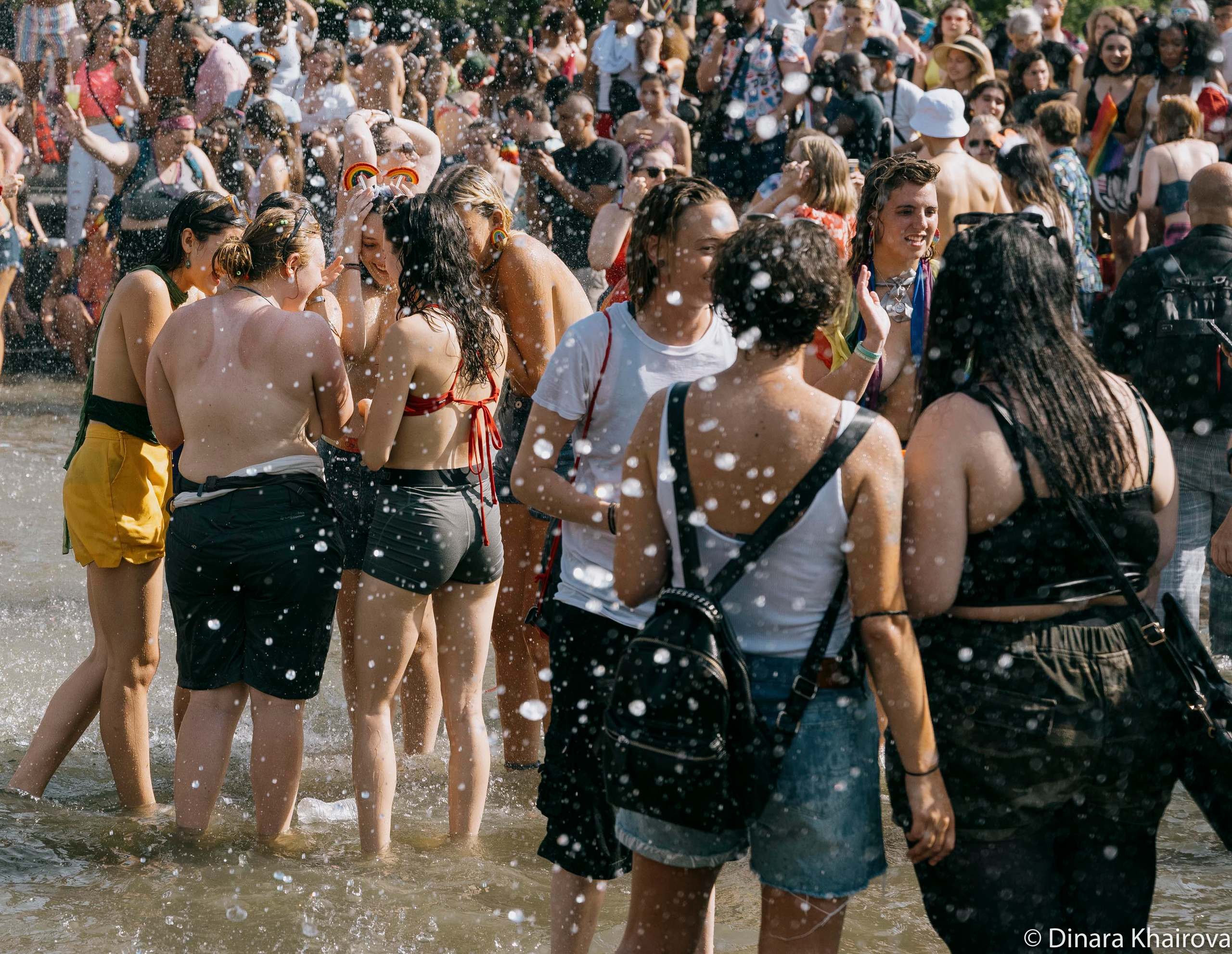 Pride parade day. Dinara Khairova