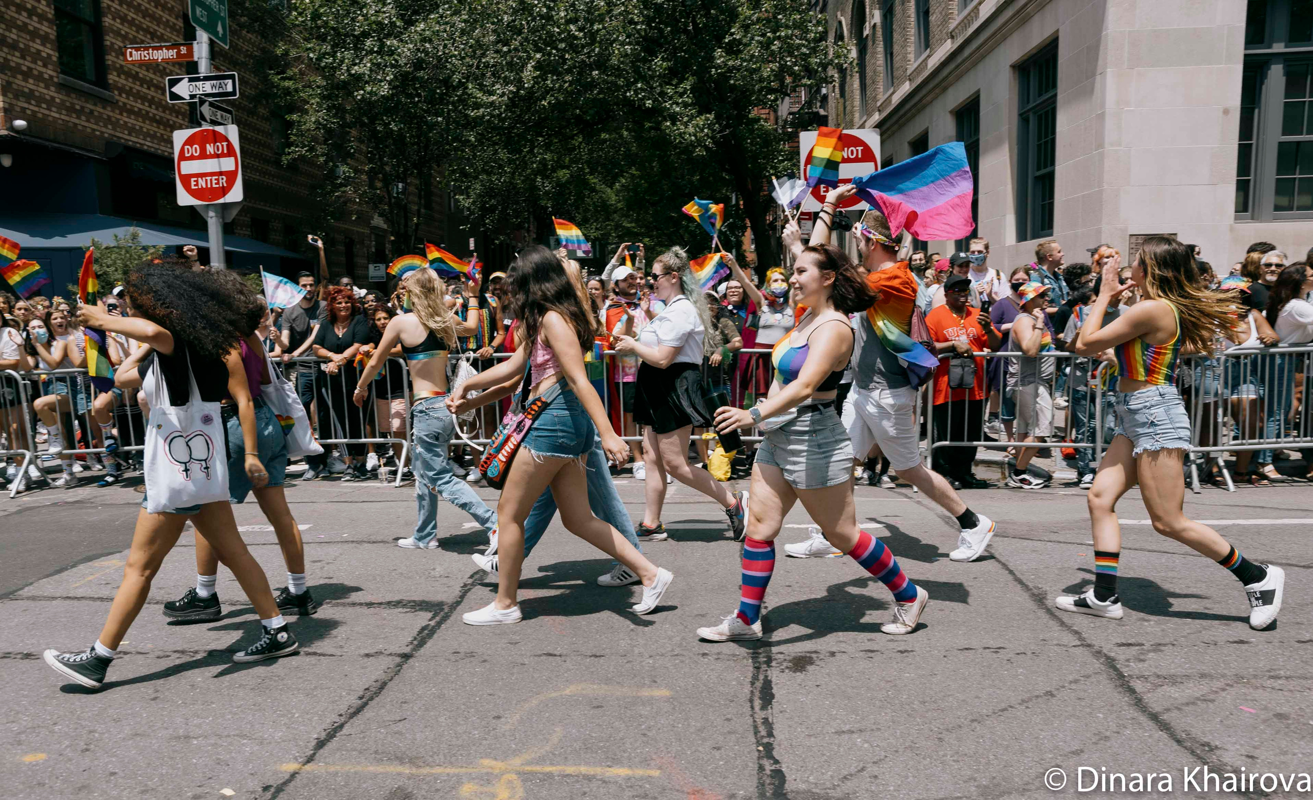 Pride parade day. Dinara Khairova