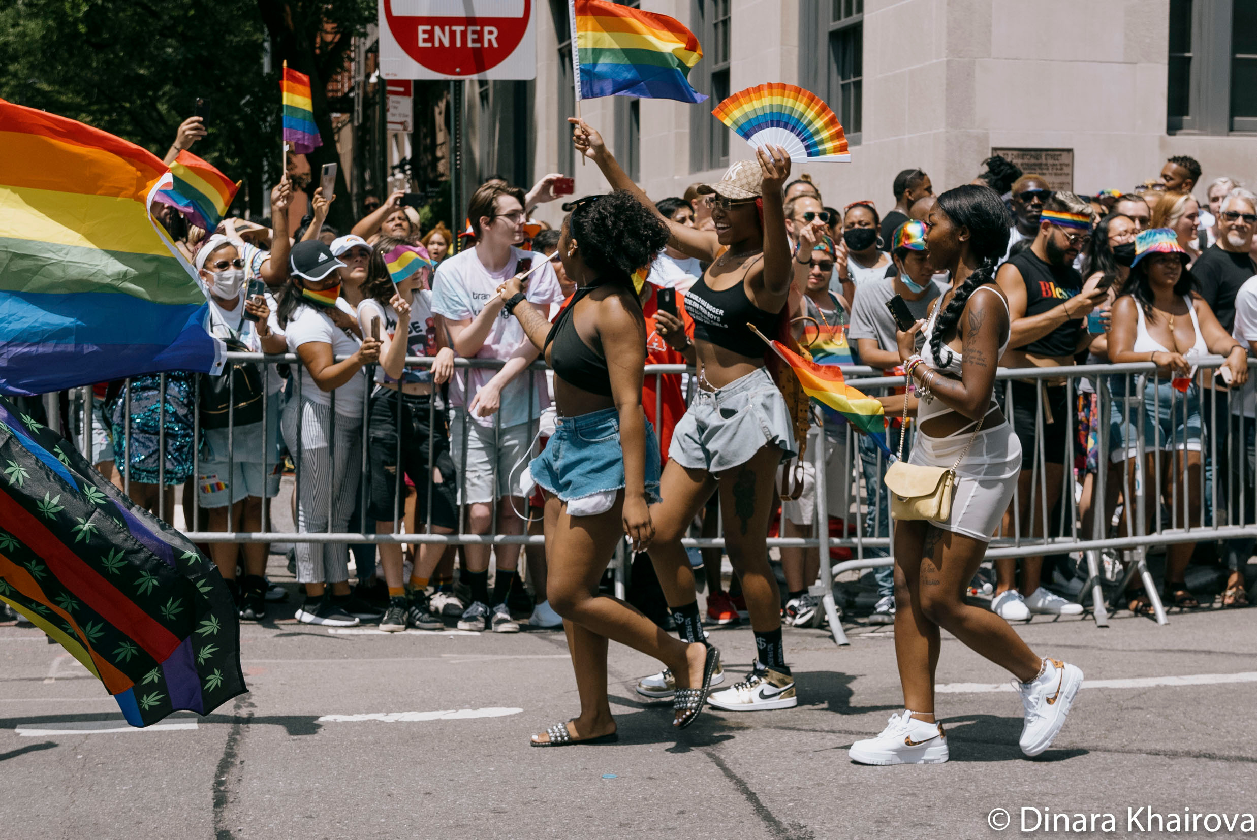 Pride parade day. Dinara Khairova