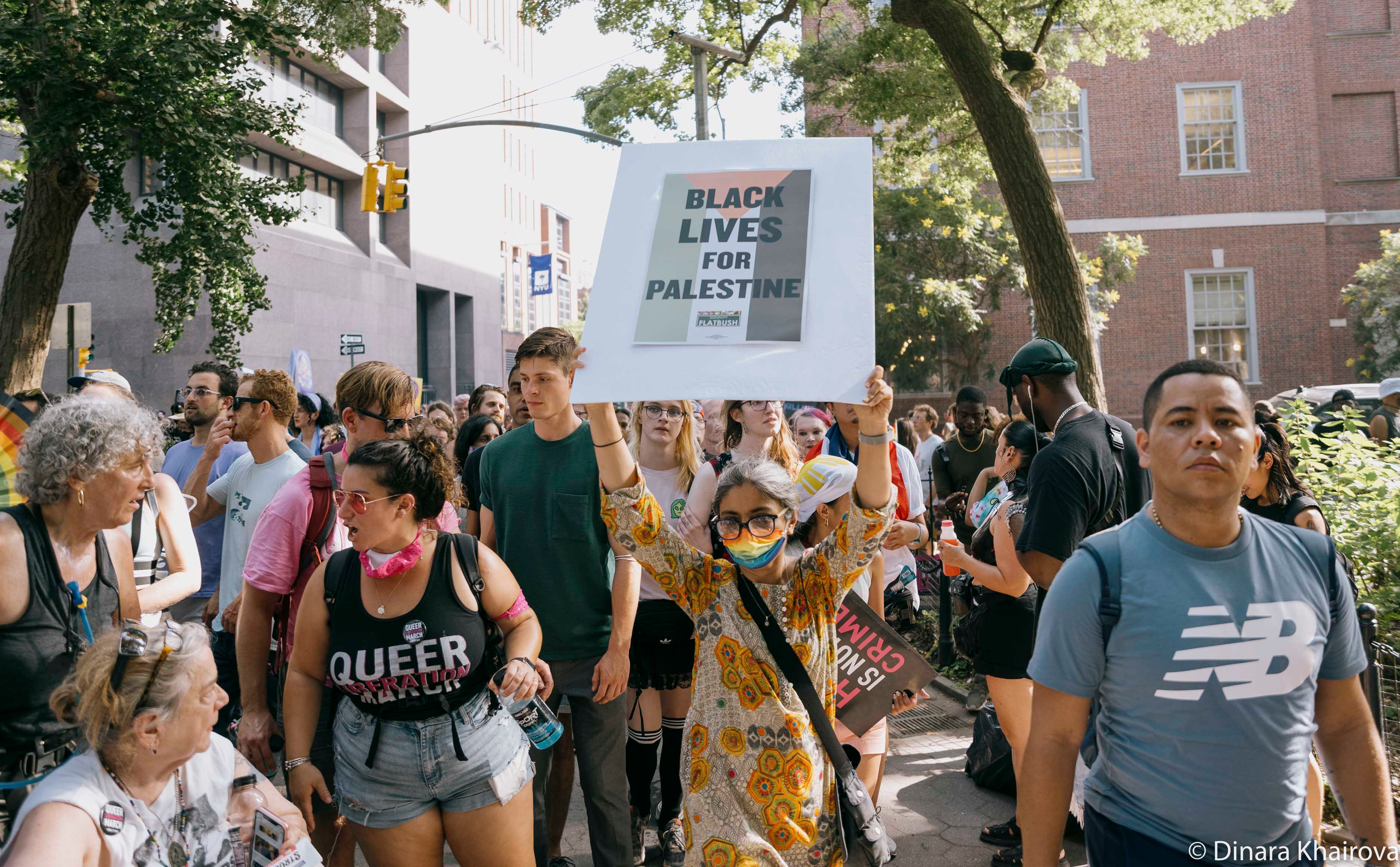 Pride parade day. Dinara Khairova