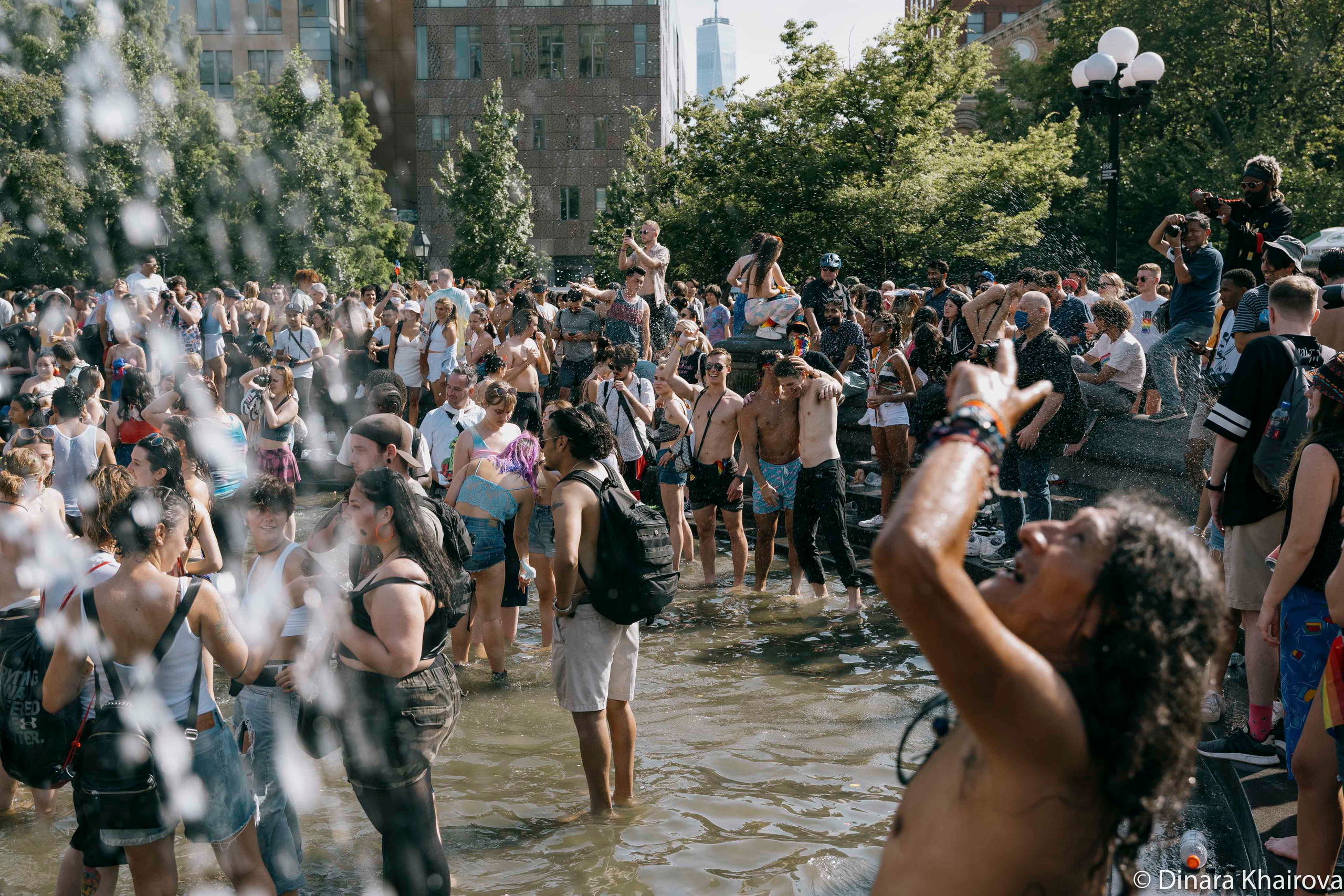 Pride parade day. Dinara Khairova