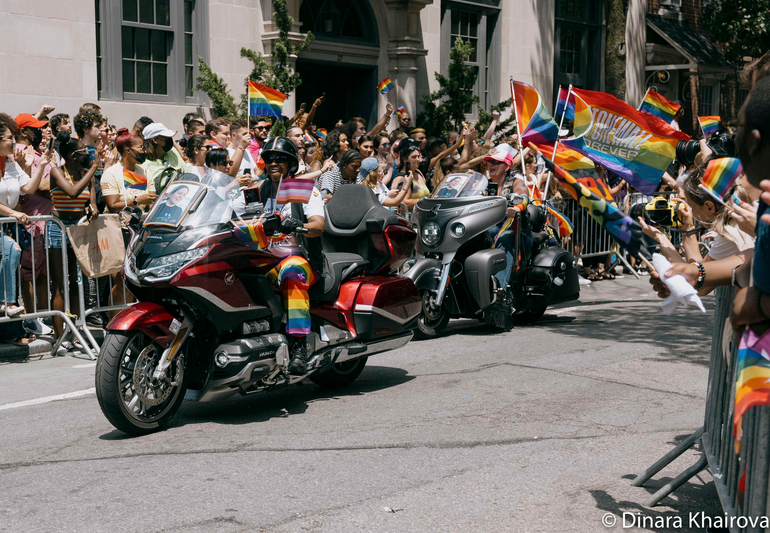 Pride parade day. Dinara Khairova