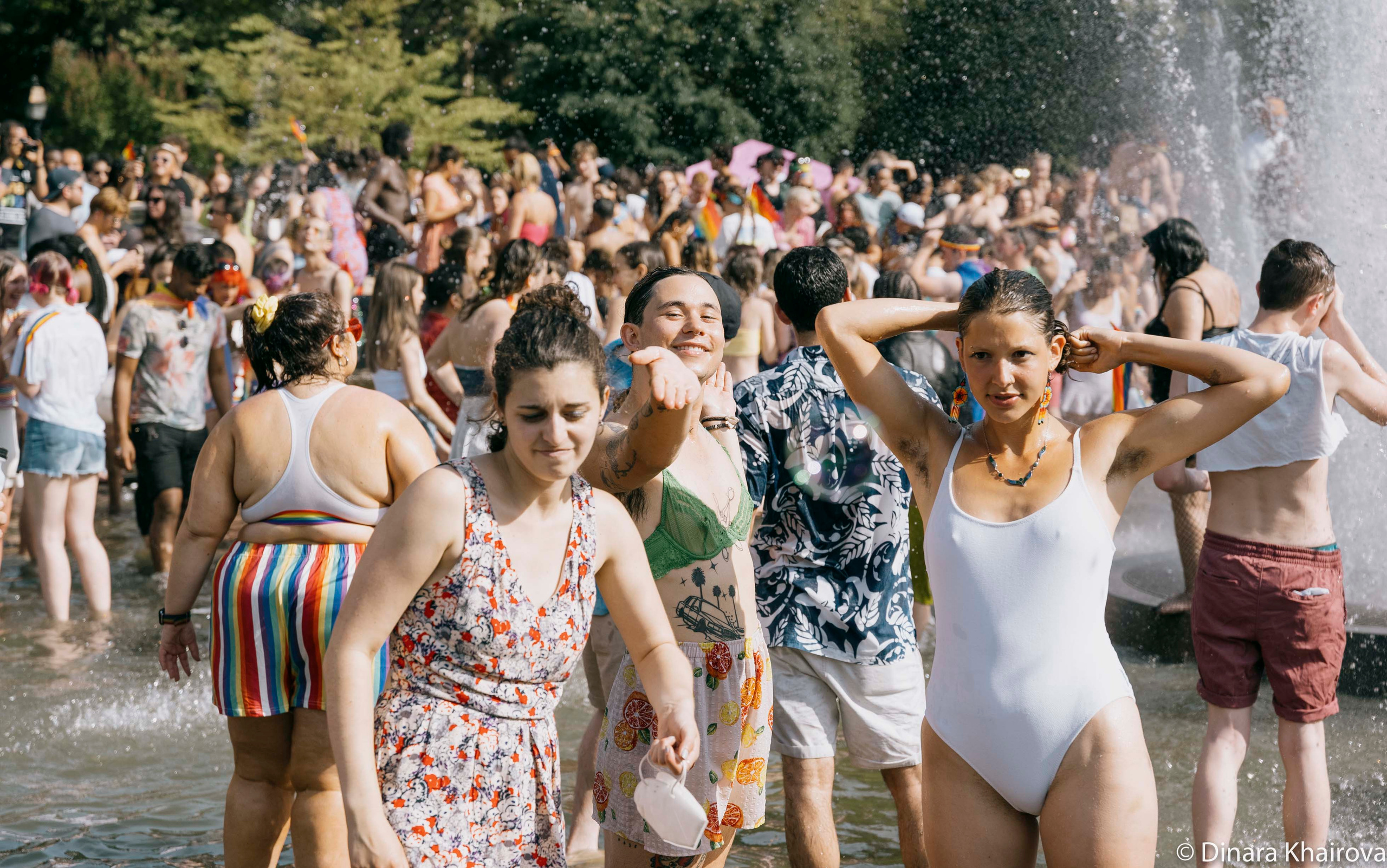 Pride parade day. Dinara Khairova