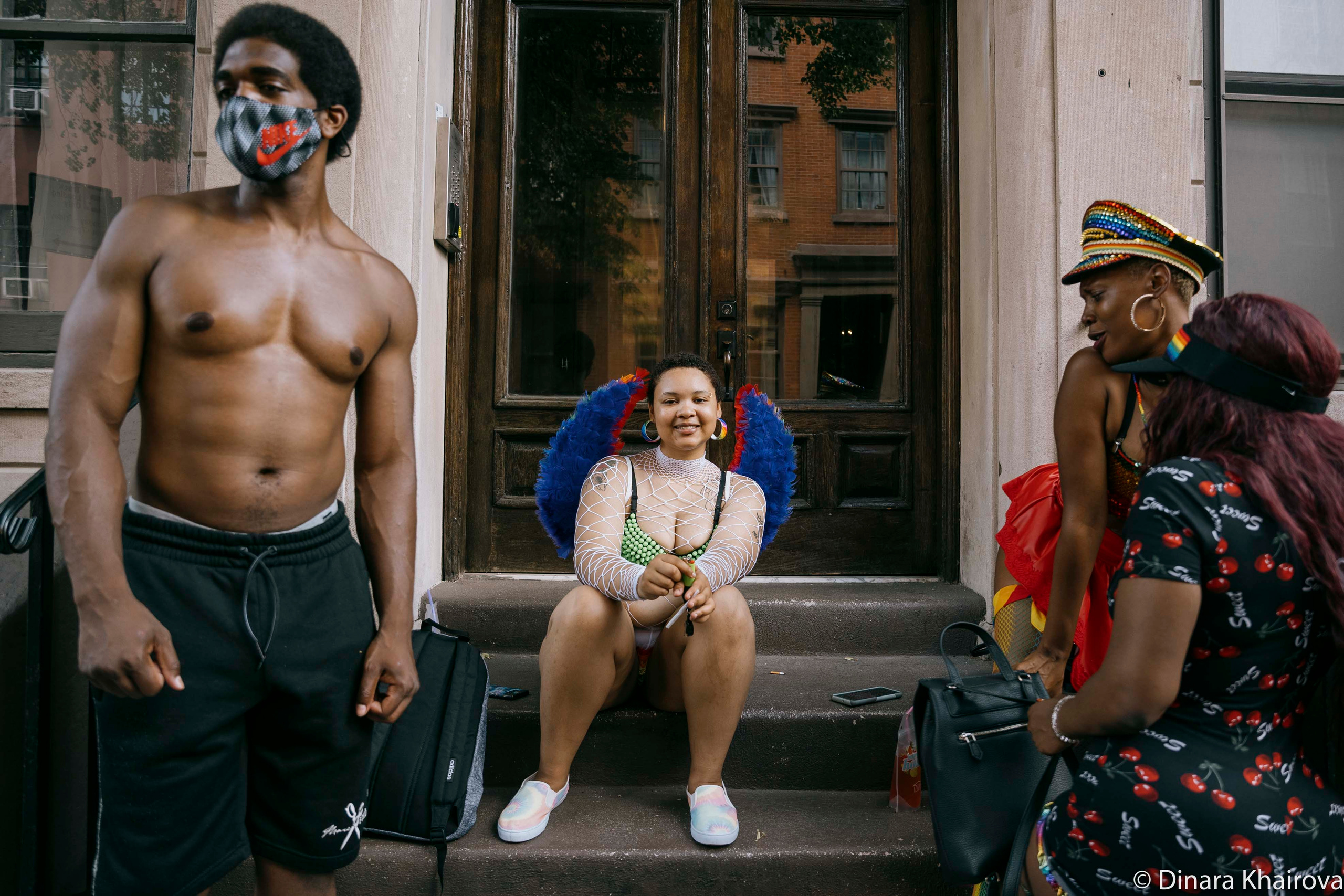 Pride parade day. Dinara Khairova