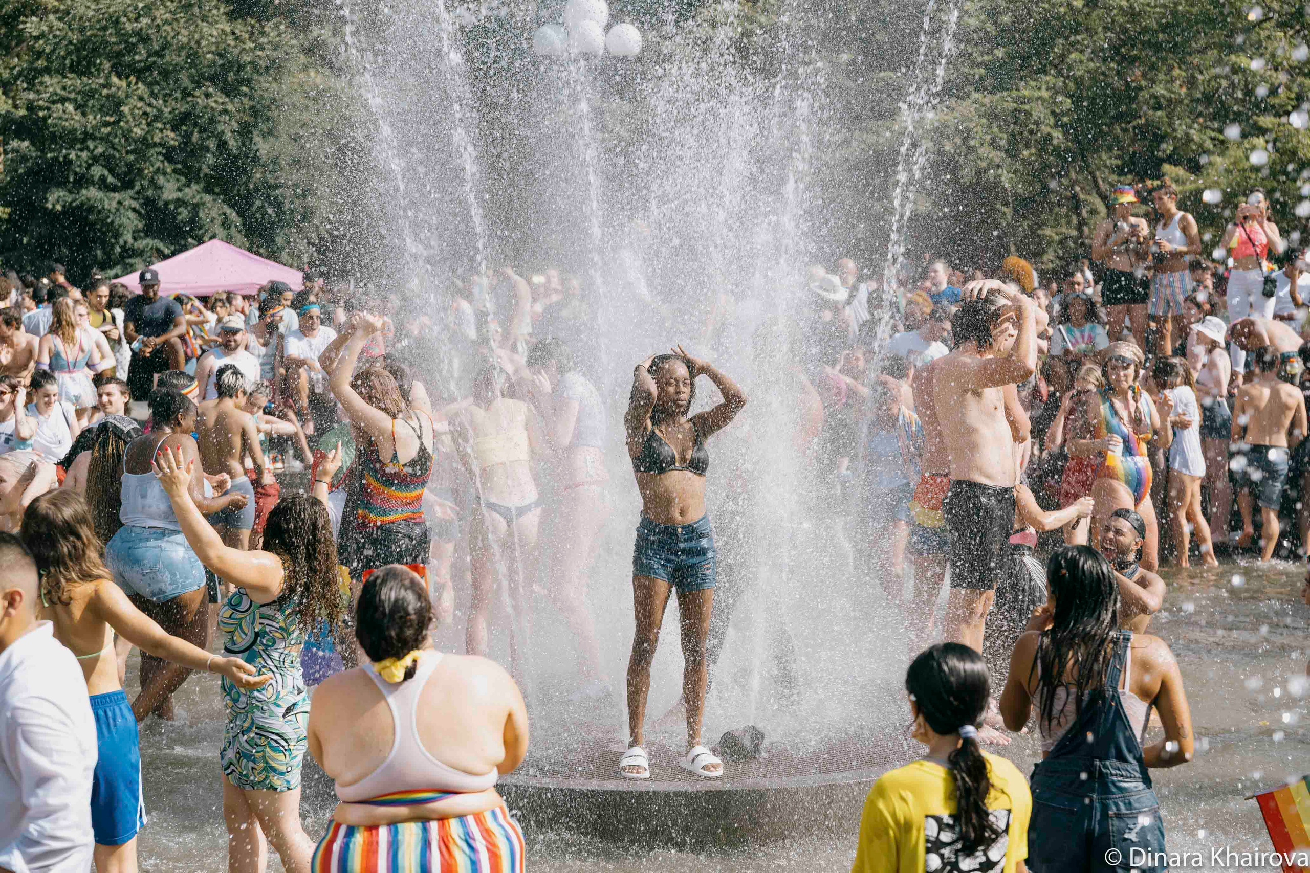 Pride parade day. Dinara Khairova