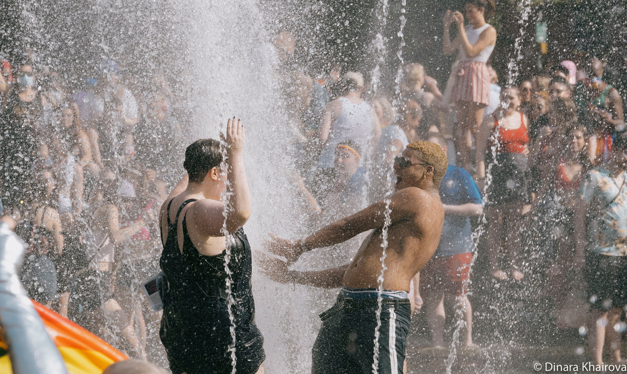 Pride parade day. Dinara Khairova