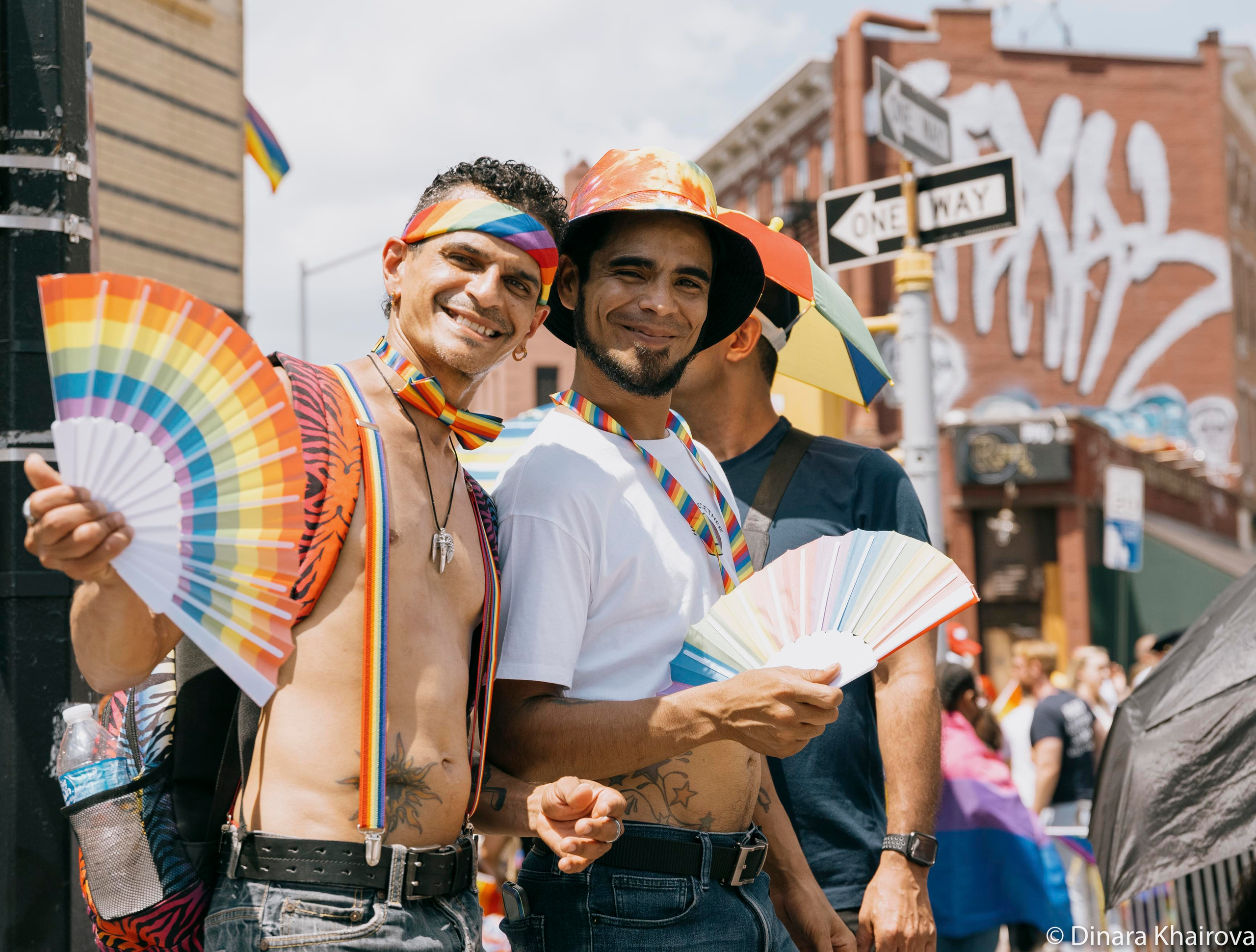 Pride parade day. Dinara Khairova