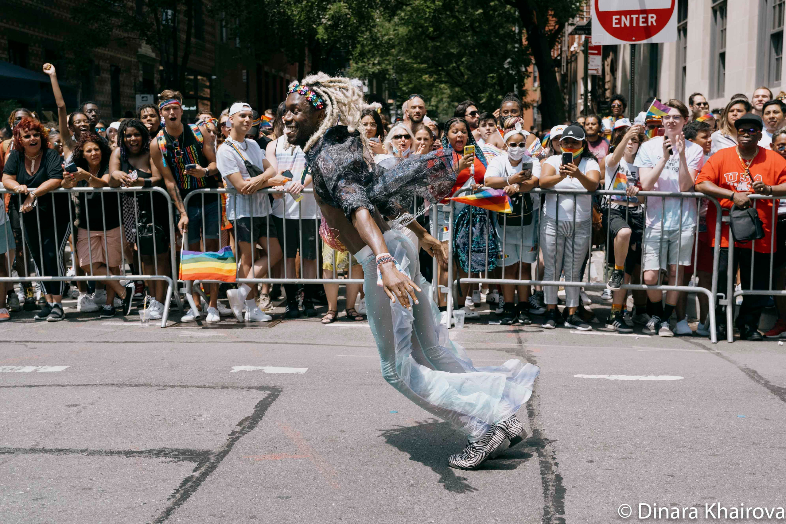 Pride parade day. Dinara Khairova