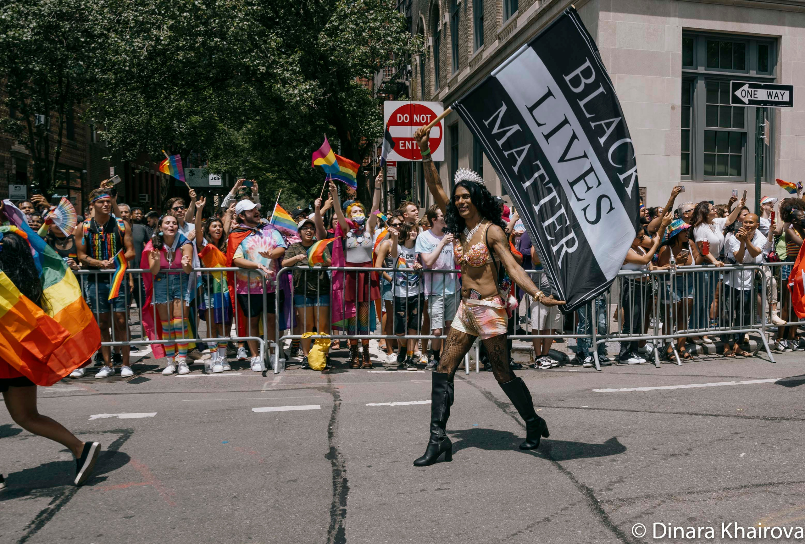 Pride parade day. Dinara Khairova