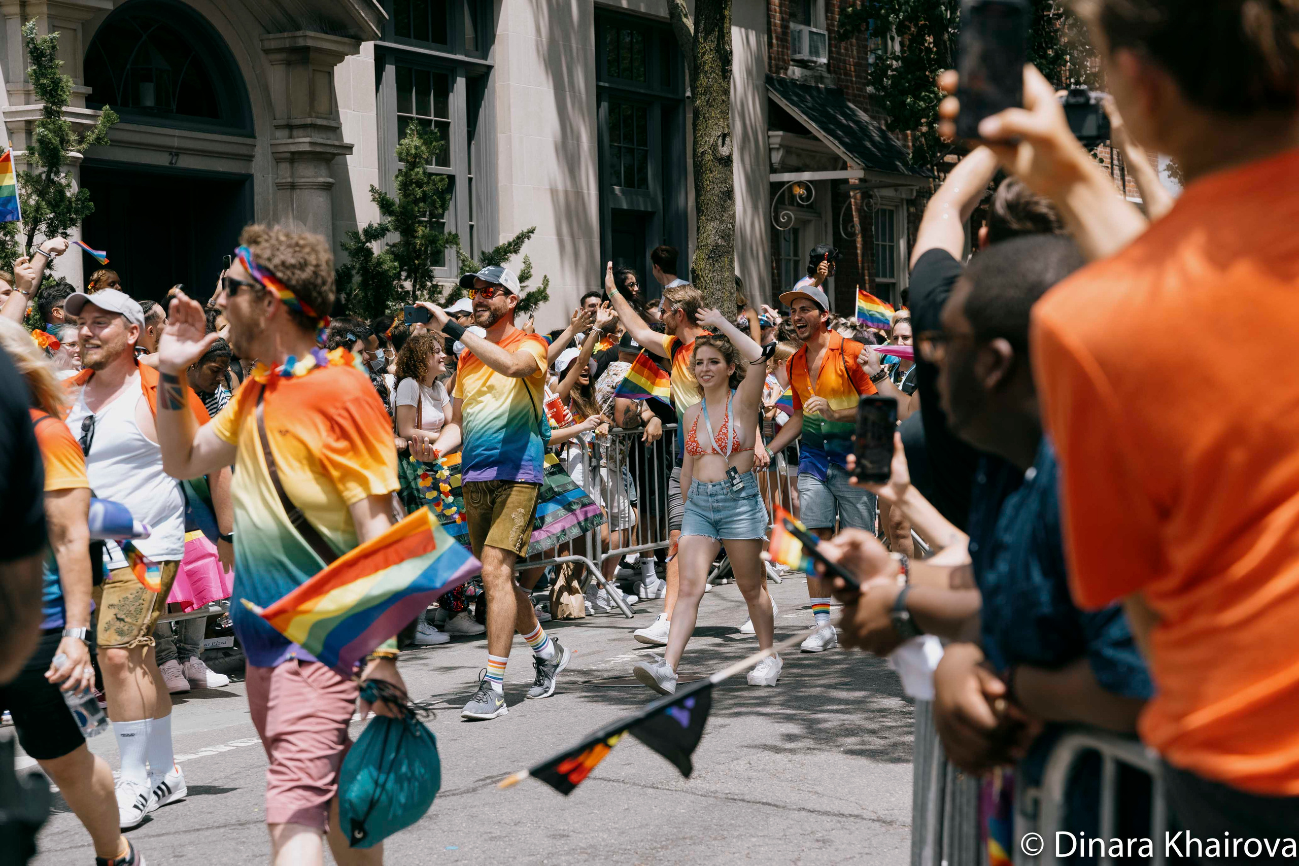 Pride parade day. Dinara Khairova