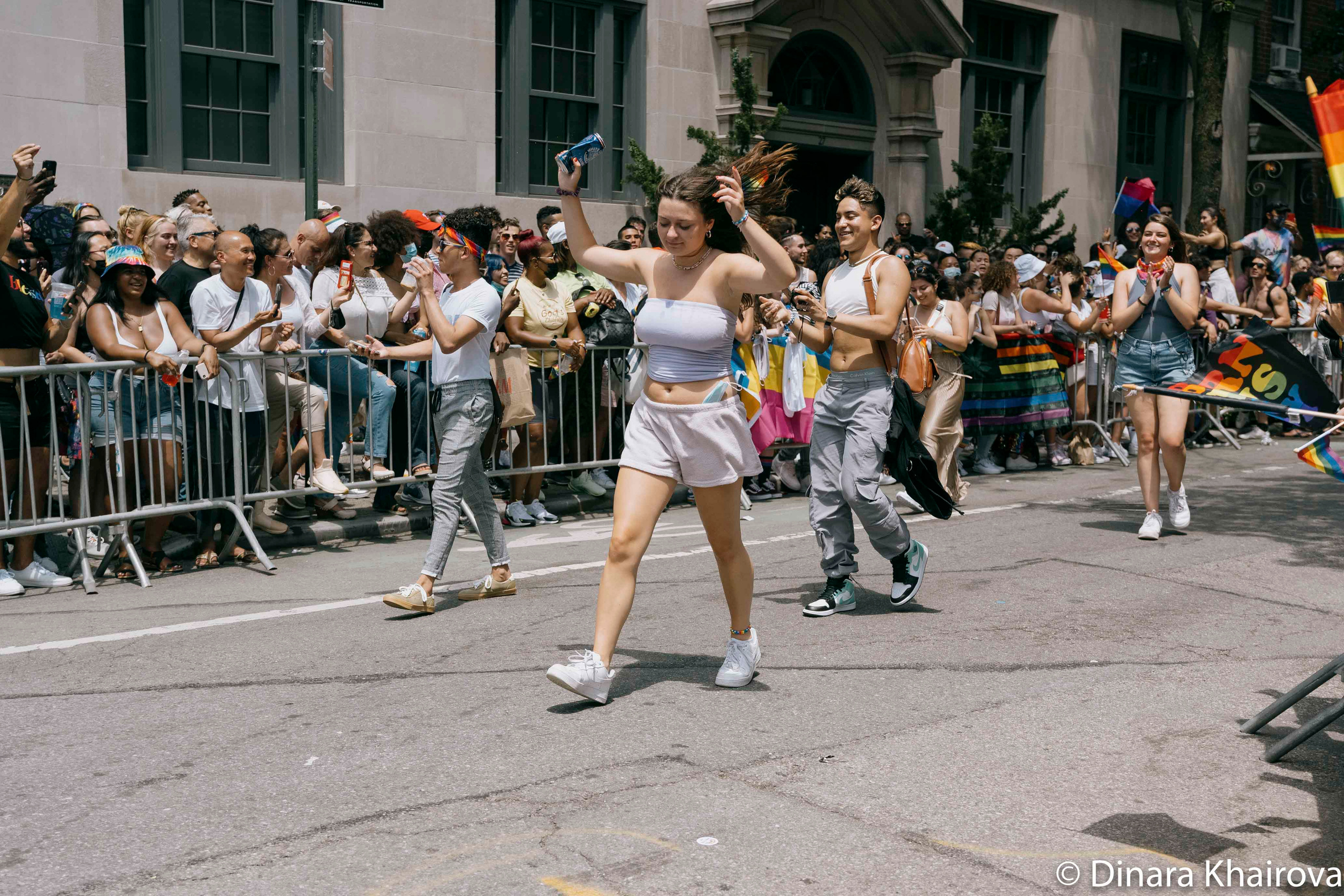 Pride parade day. Dinara Khairova
