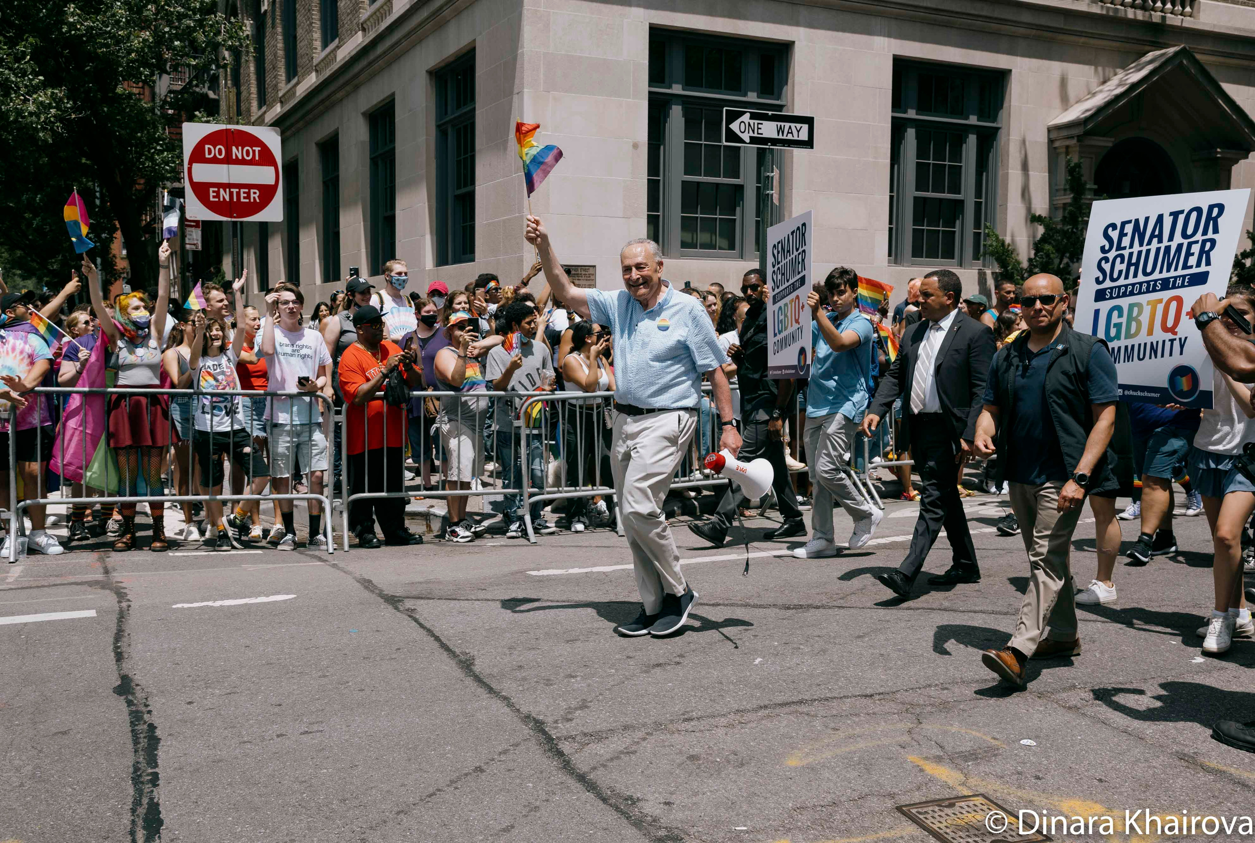 Pride parade day. Dinara Khairova