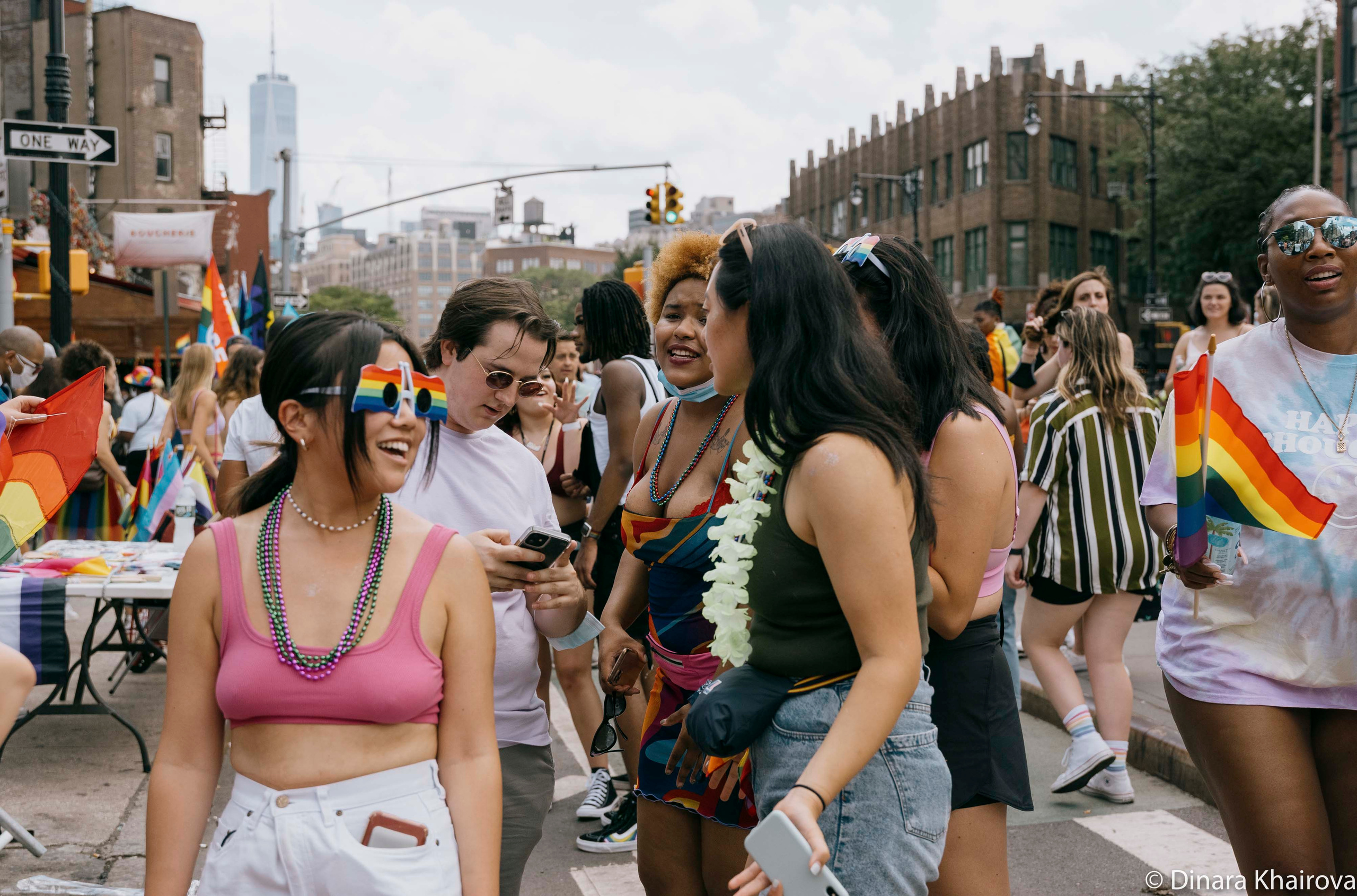 Pride parade day. Dinara Khairova