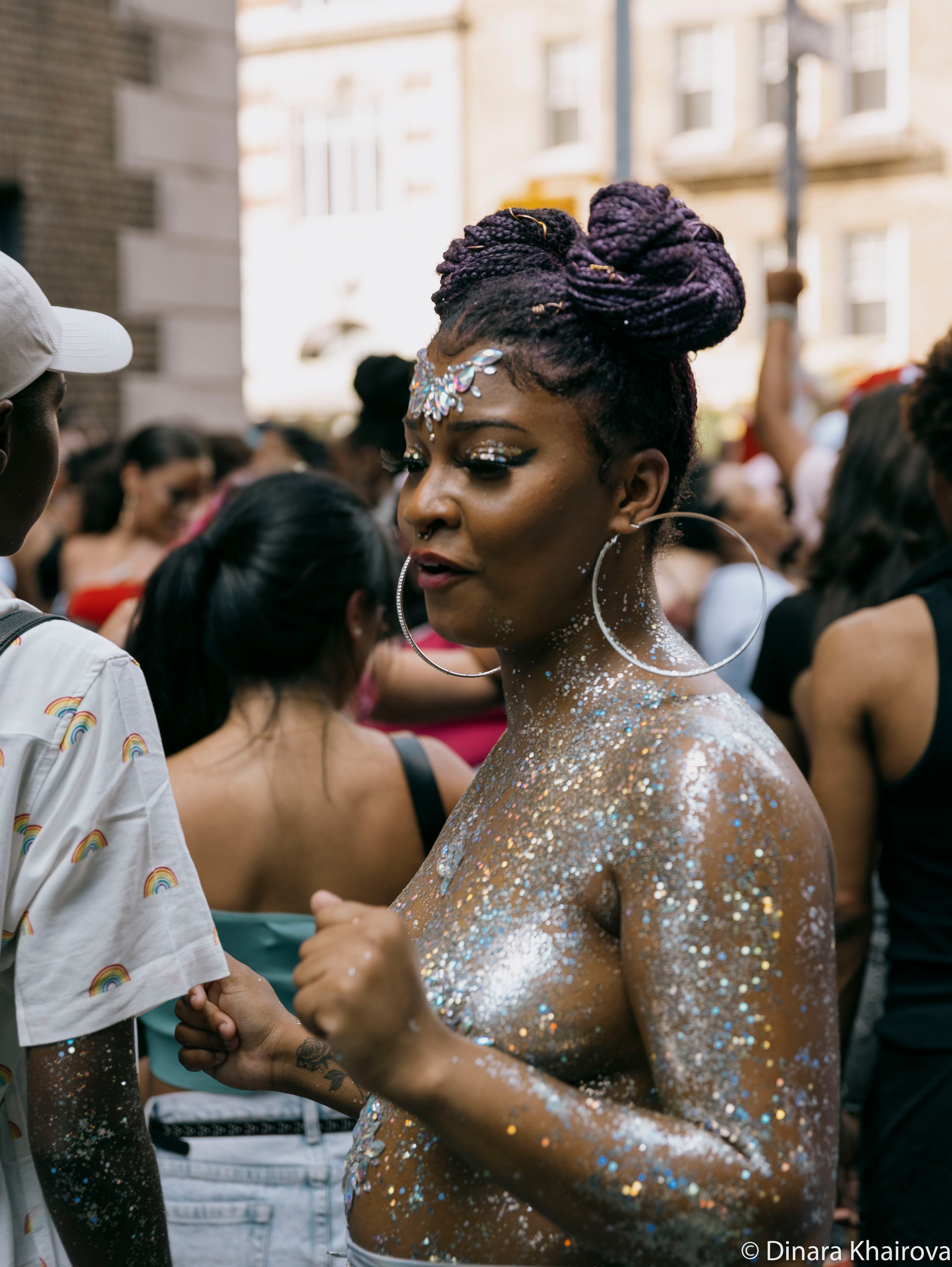 Pride parade day. Dinara Khairova