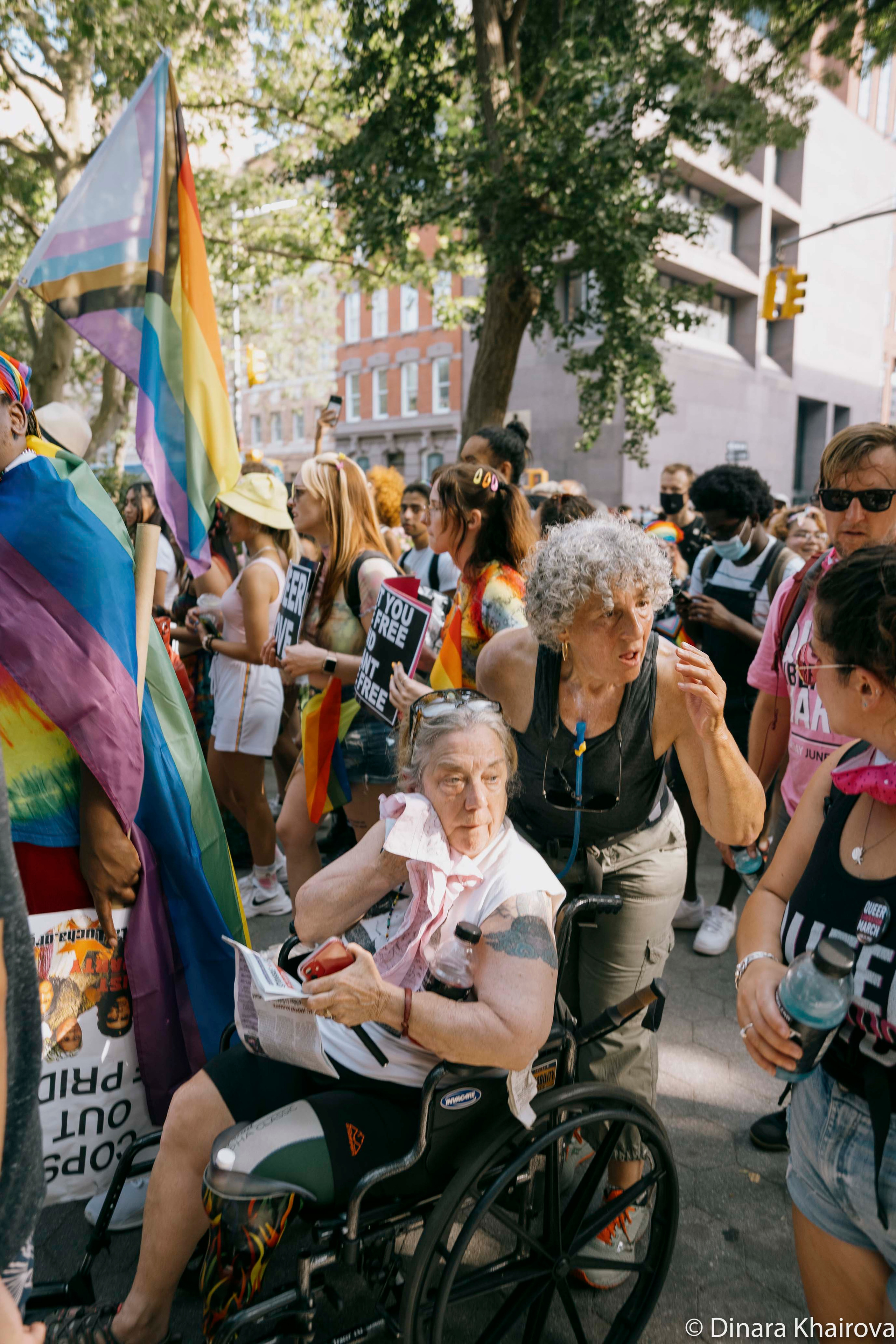 Pride parade day. Dinara Khairova