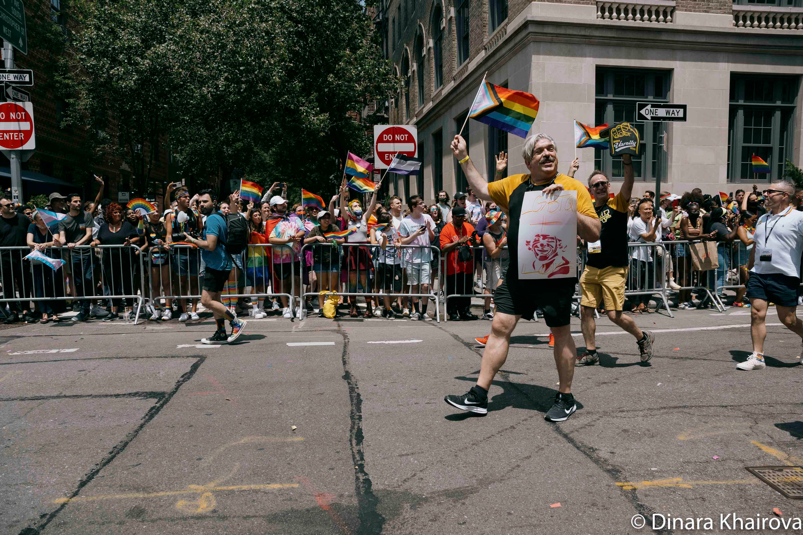 Pride parade day. Dinara Khairova