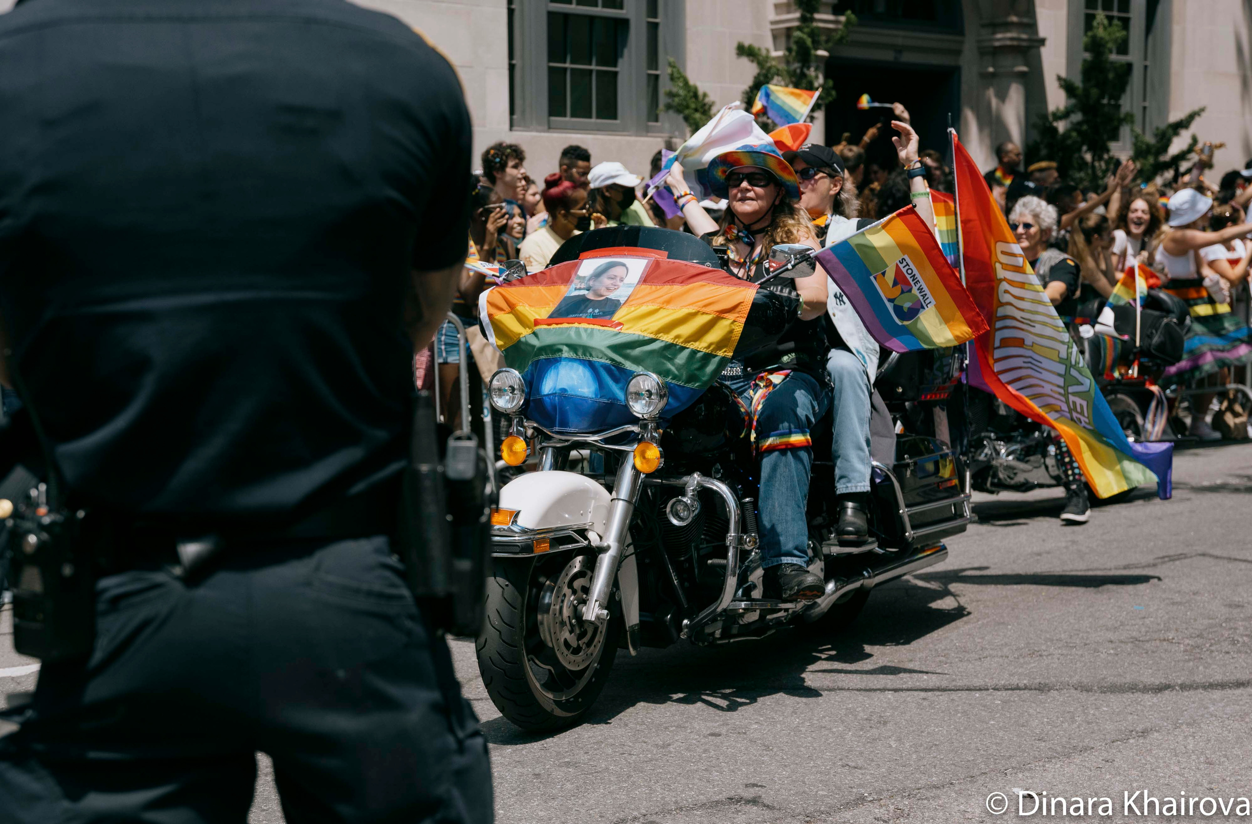 Pride parade day. Dinara Khairova