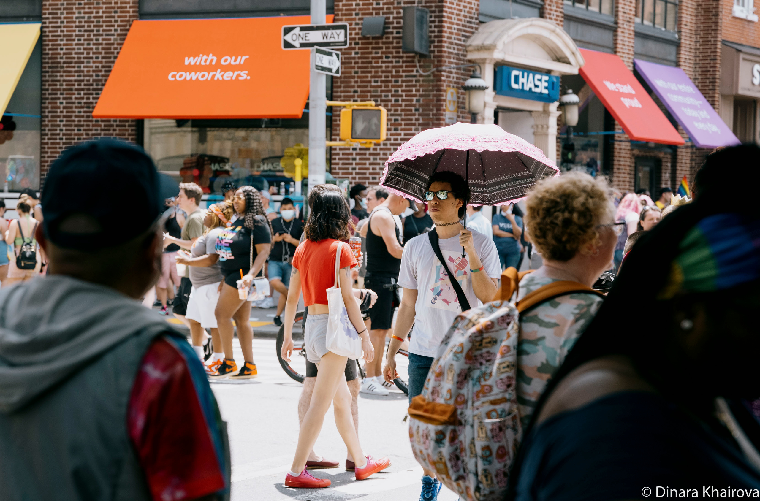 Pride parade day. Dinara Khairova